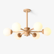 Kozan Wooden Chandelier - Blowlighting