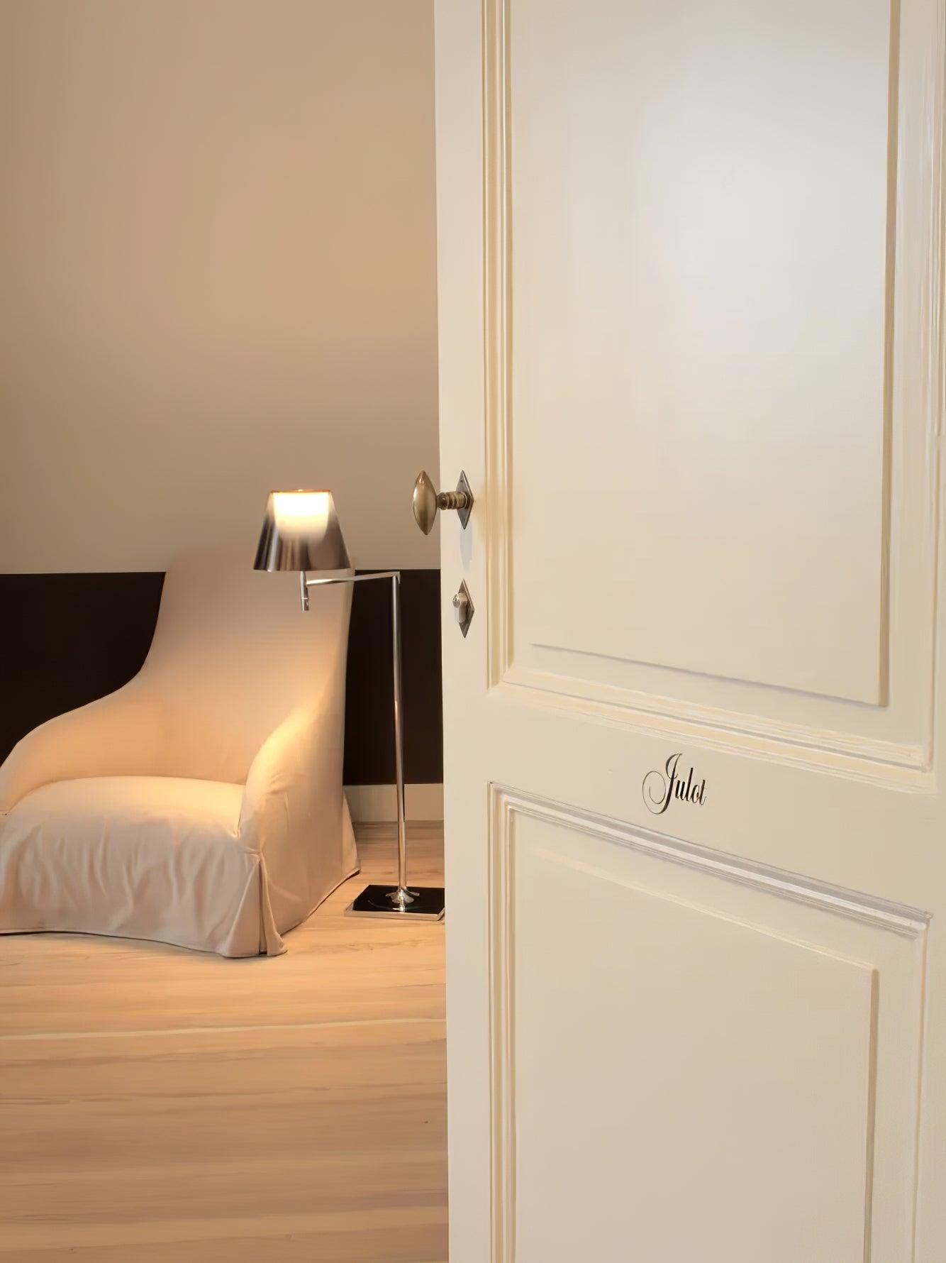 Chrome Prism Bending Floor Light - Blowlighting