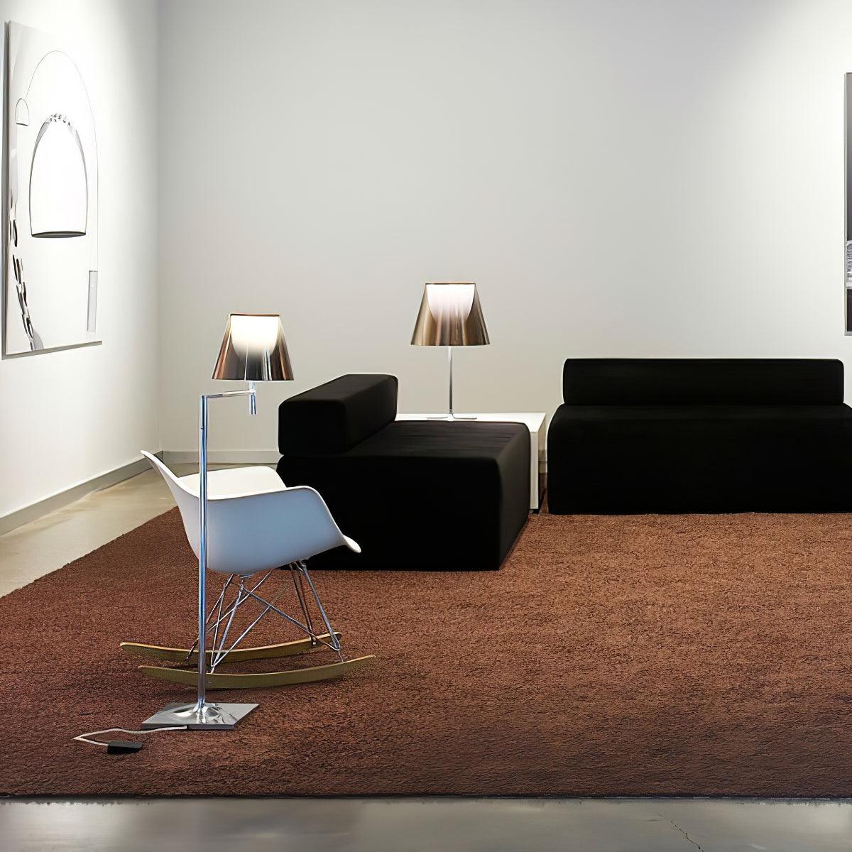 Chrome Prism Bending Floor Light - Blowlighting