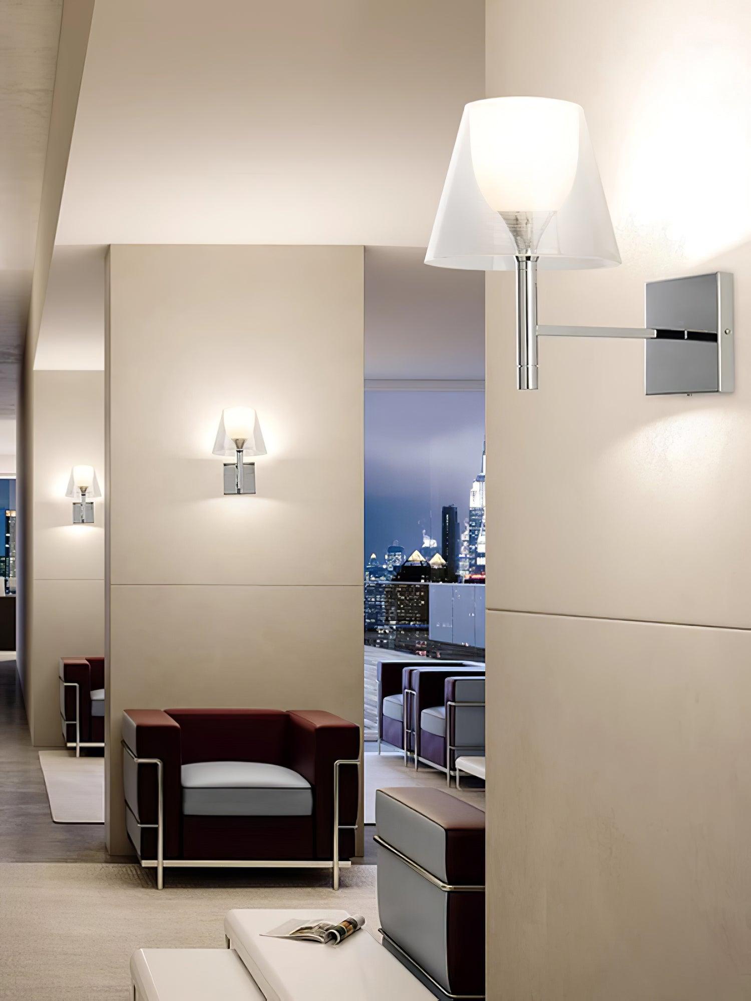 Chrome Prism Wall Lamp - Blowlighting