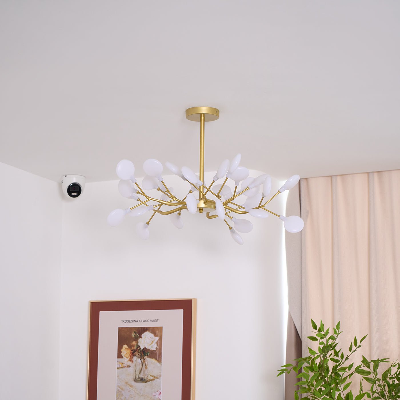 LED Firefly Sputnik Chandelier - Blowlighting