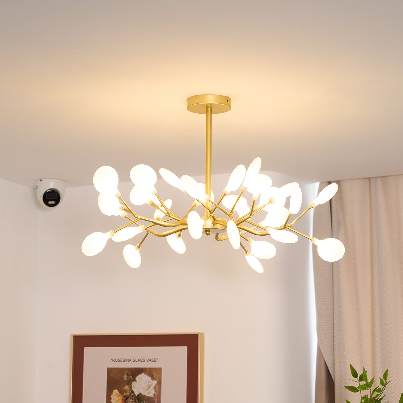 LED Firefly Sputnik Chandelier - Blowlighting