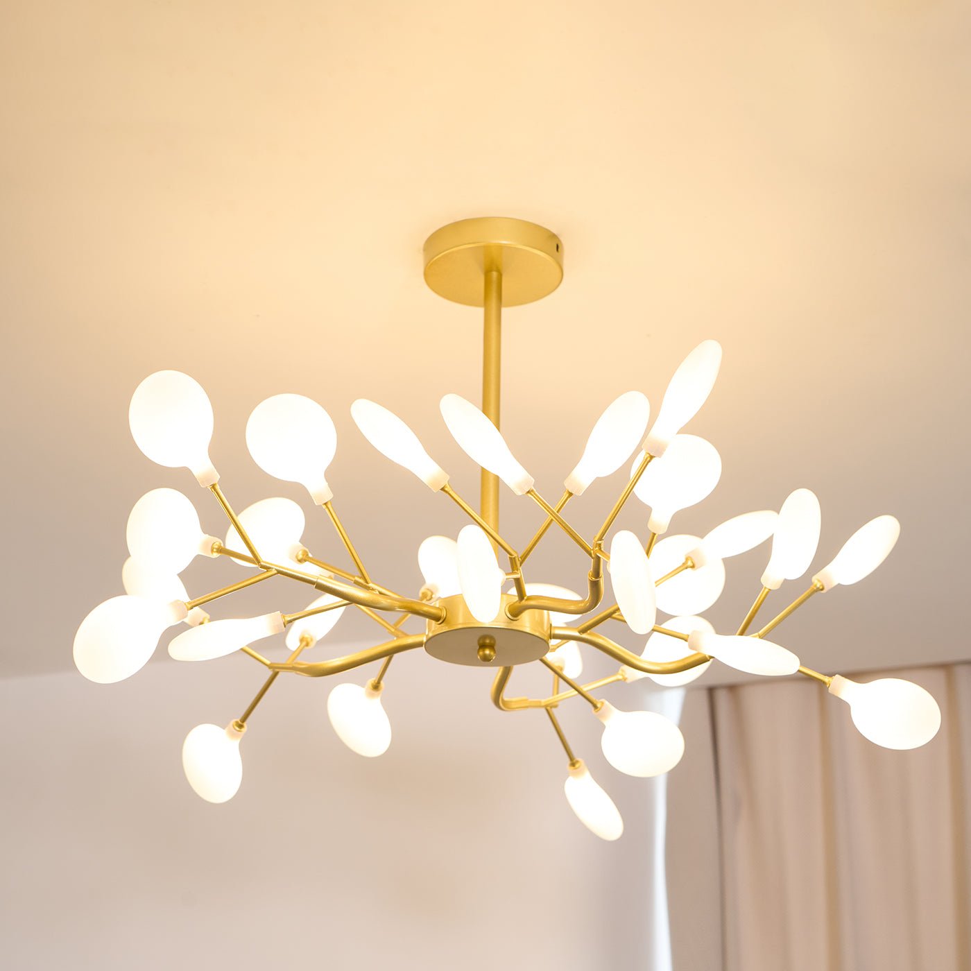 LED Firefly Sputnik Chandelier - Blowlighting