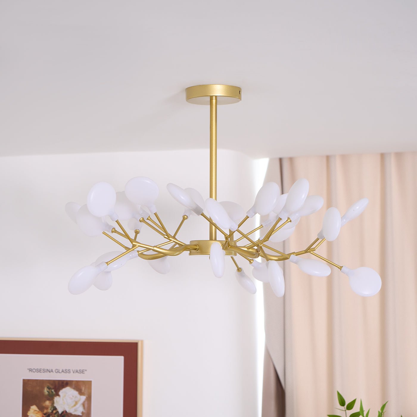 LED Firefly Sputnik Chandelier - Blowlighting
