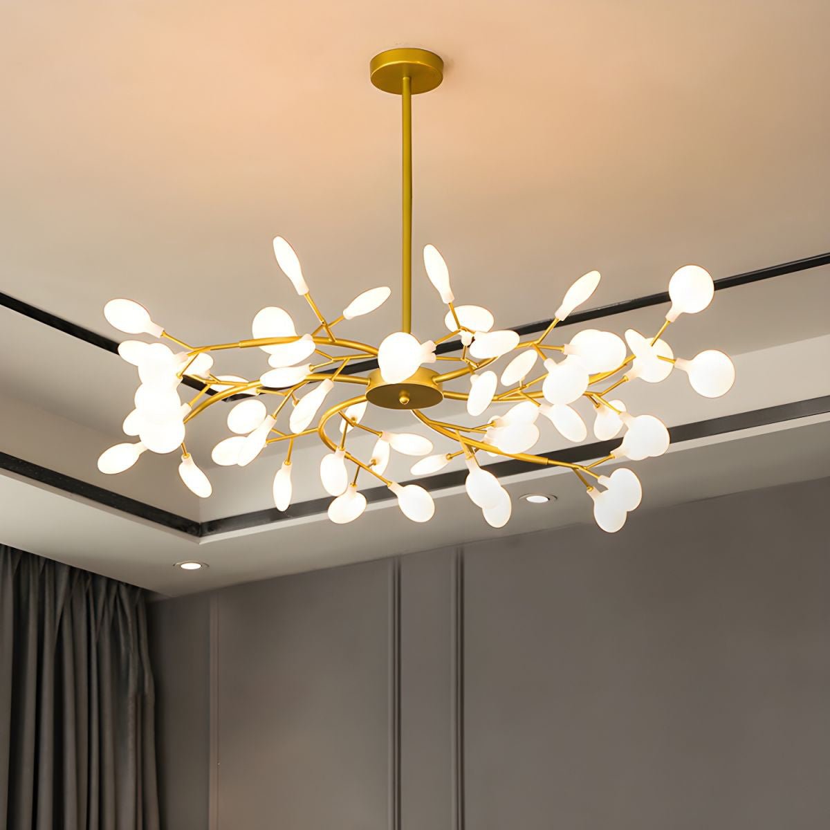 LED Firefly Sputnik Chandelier - Blowlighting