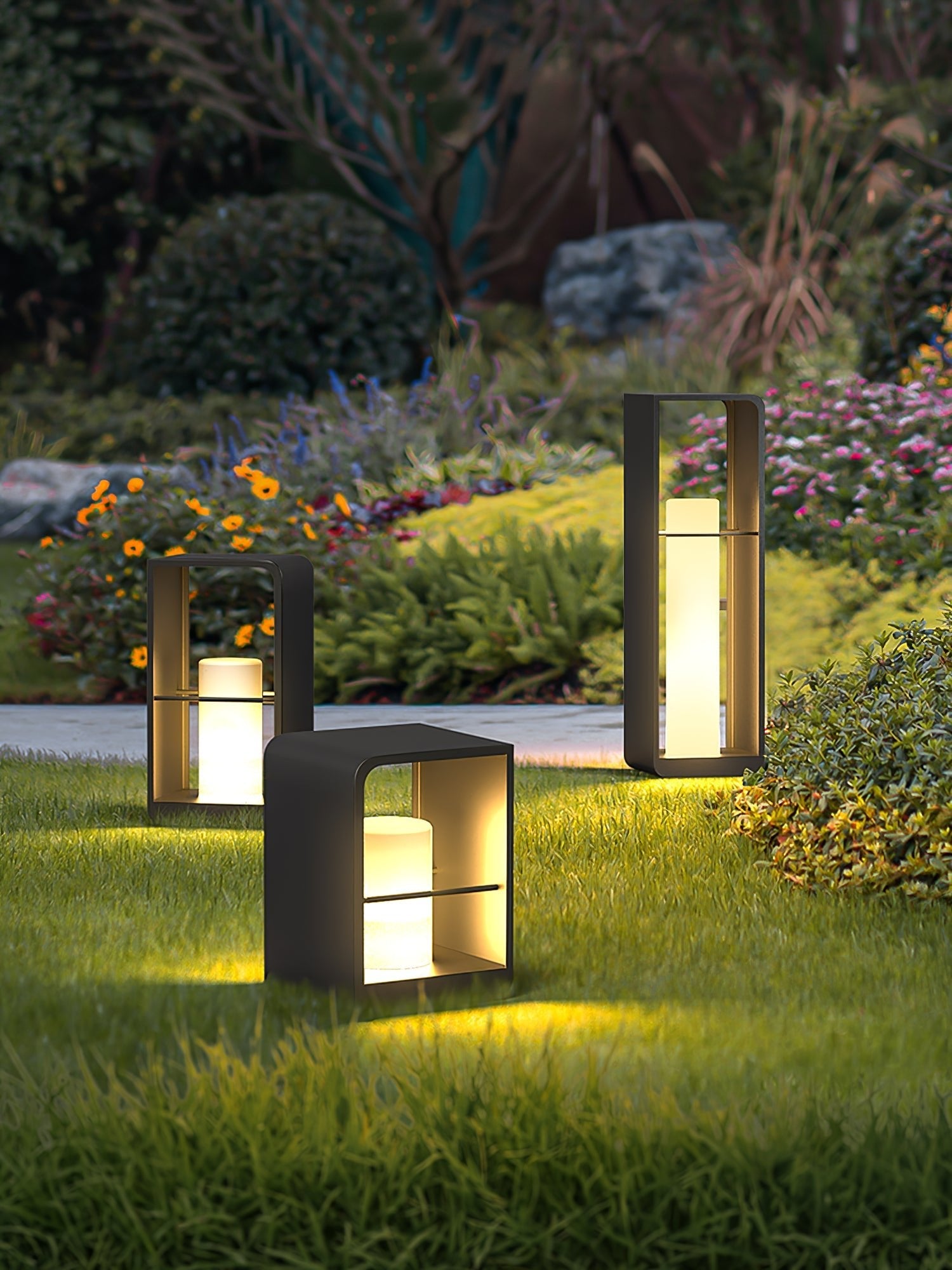 LED Lantern Garden Outdoor Light - Blowlighting