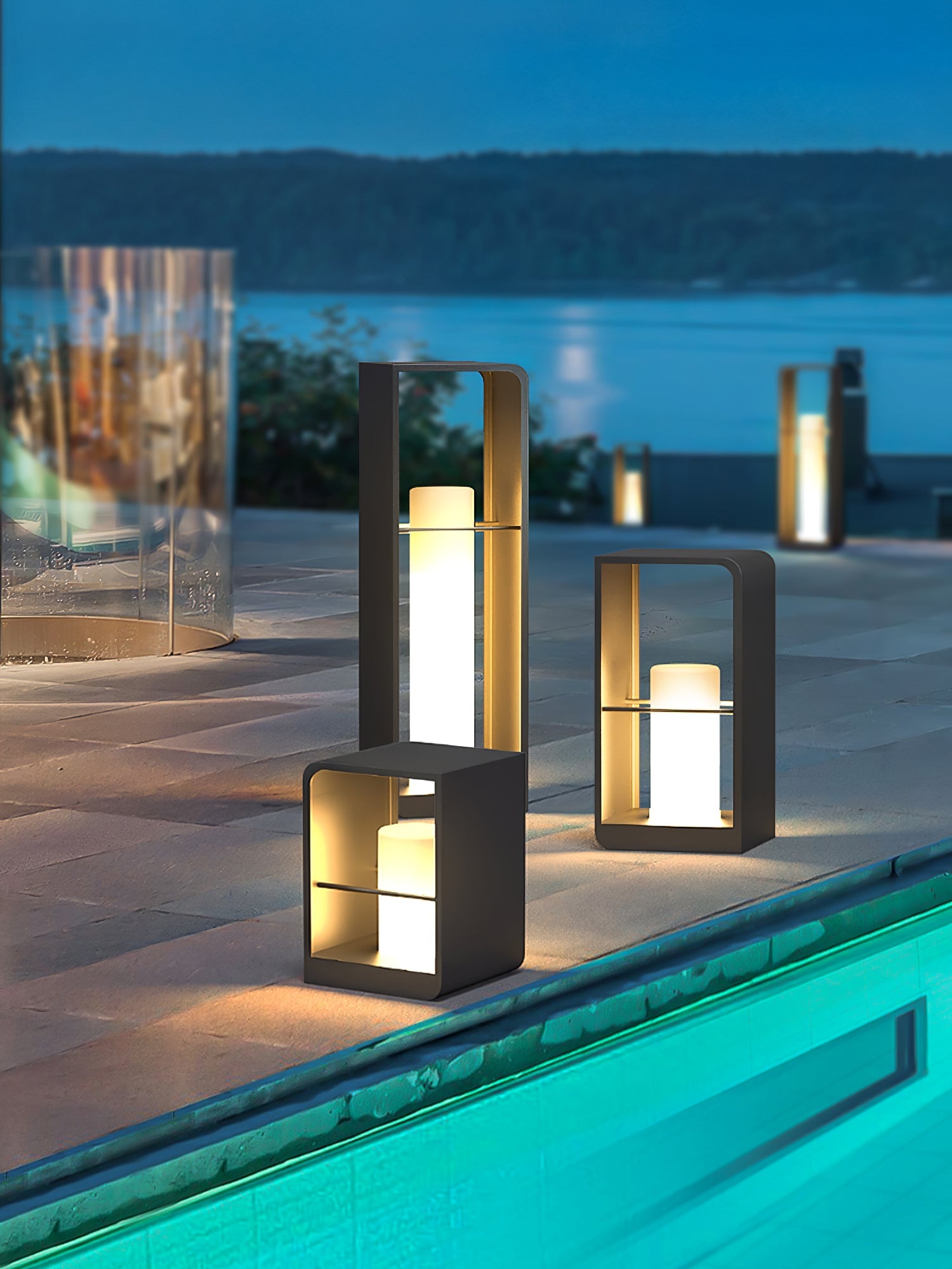 LED Lantern Garden Outdoor Light - Blowlighting
