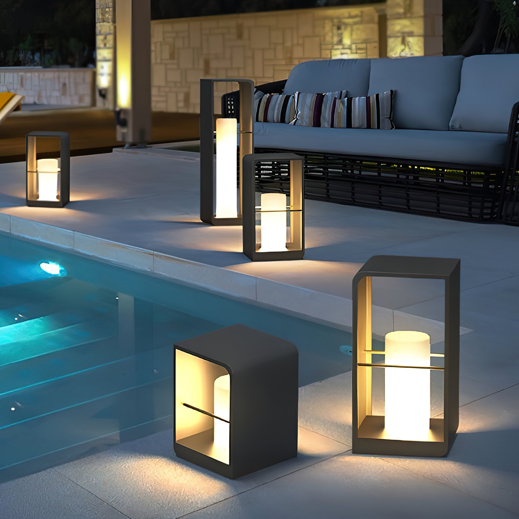 LED Lantern Garden Outdoor Light - Blowlighting
