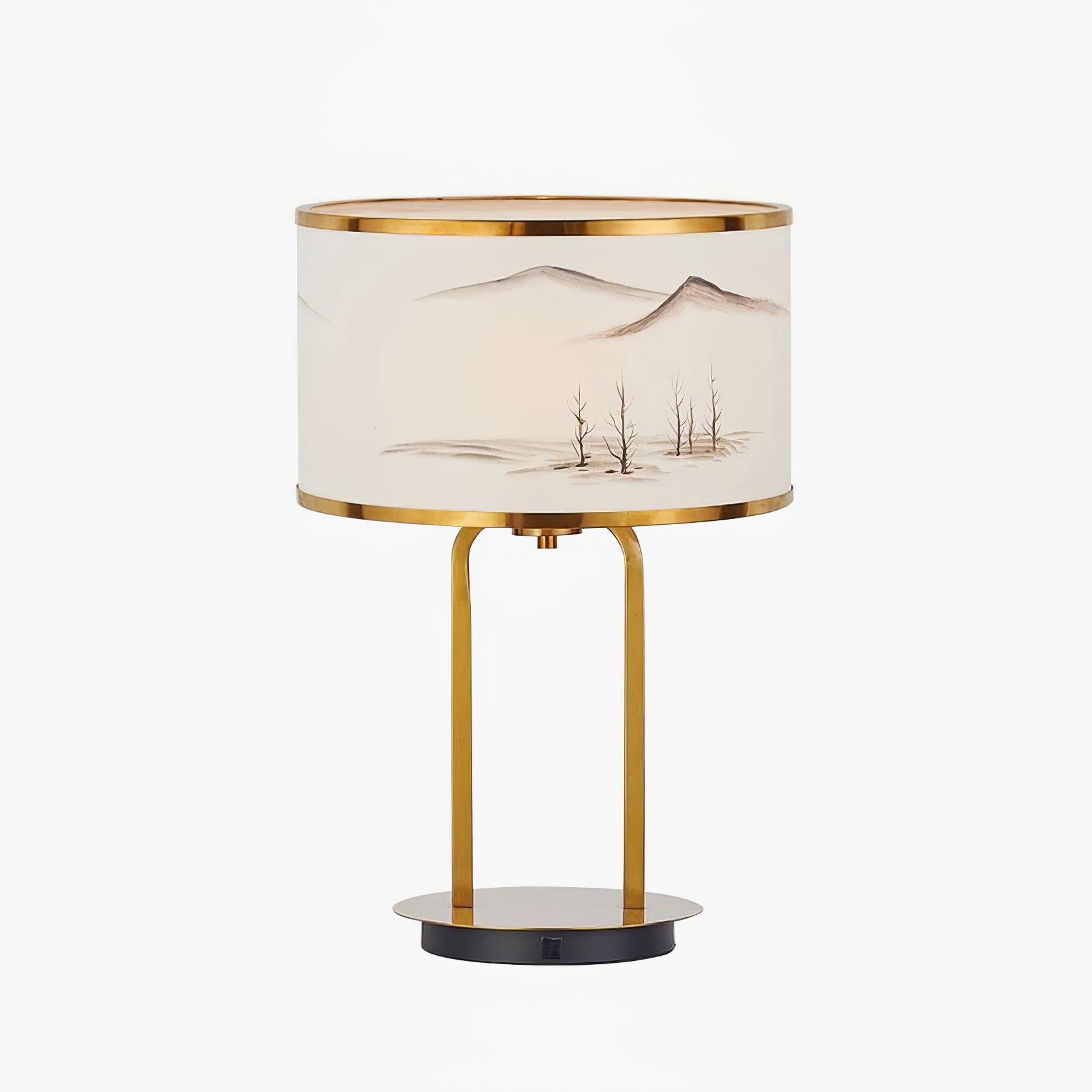 Landscape Painting Table Lamp - Blowlighting