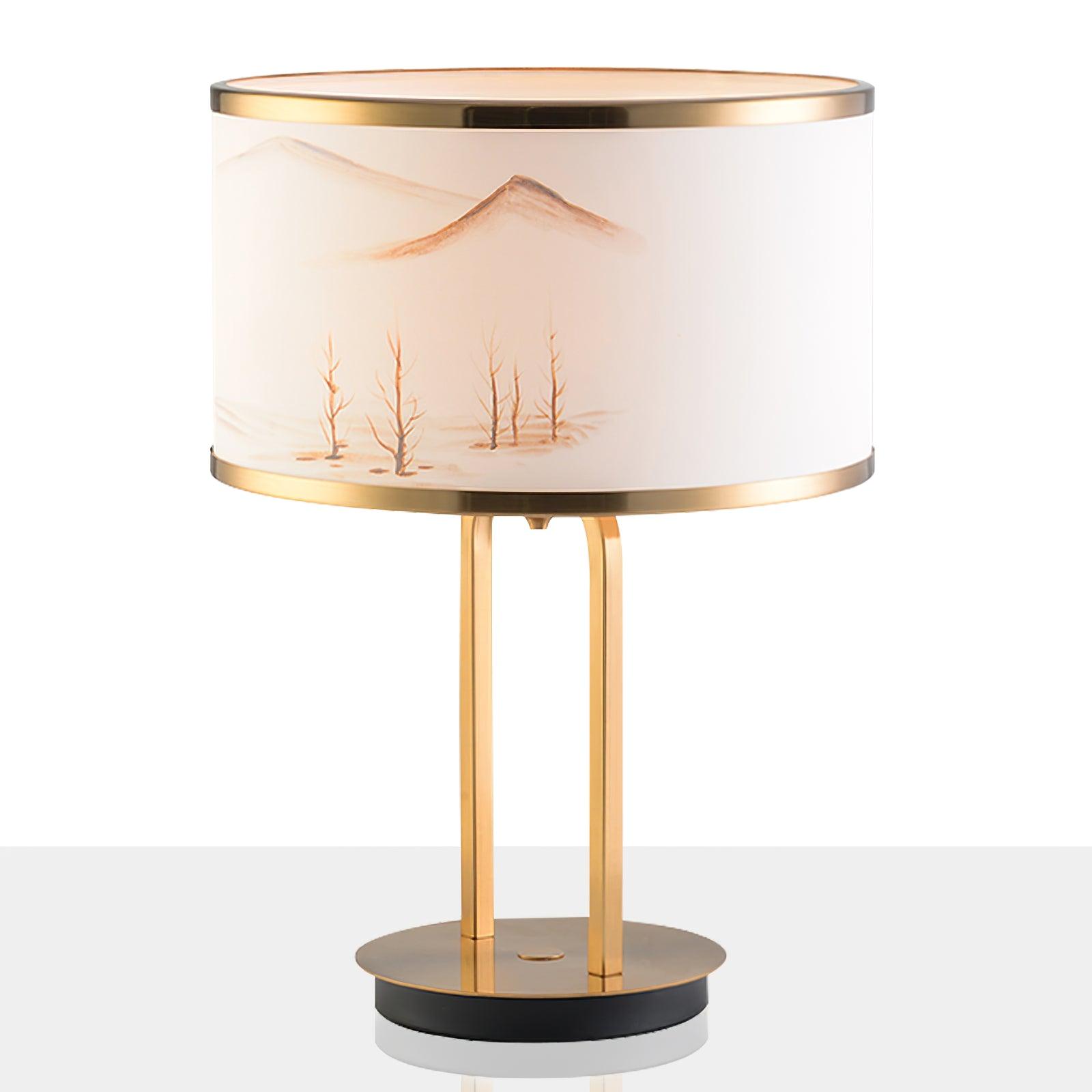 Landscape Painting Table Lamp - Blowlighting