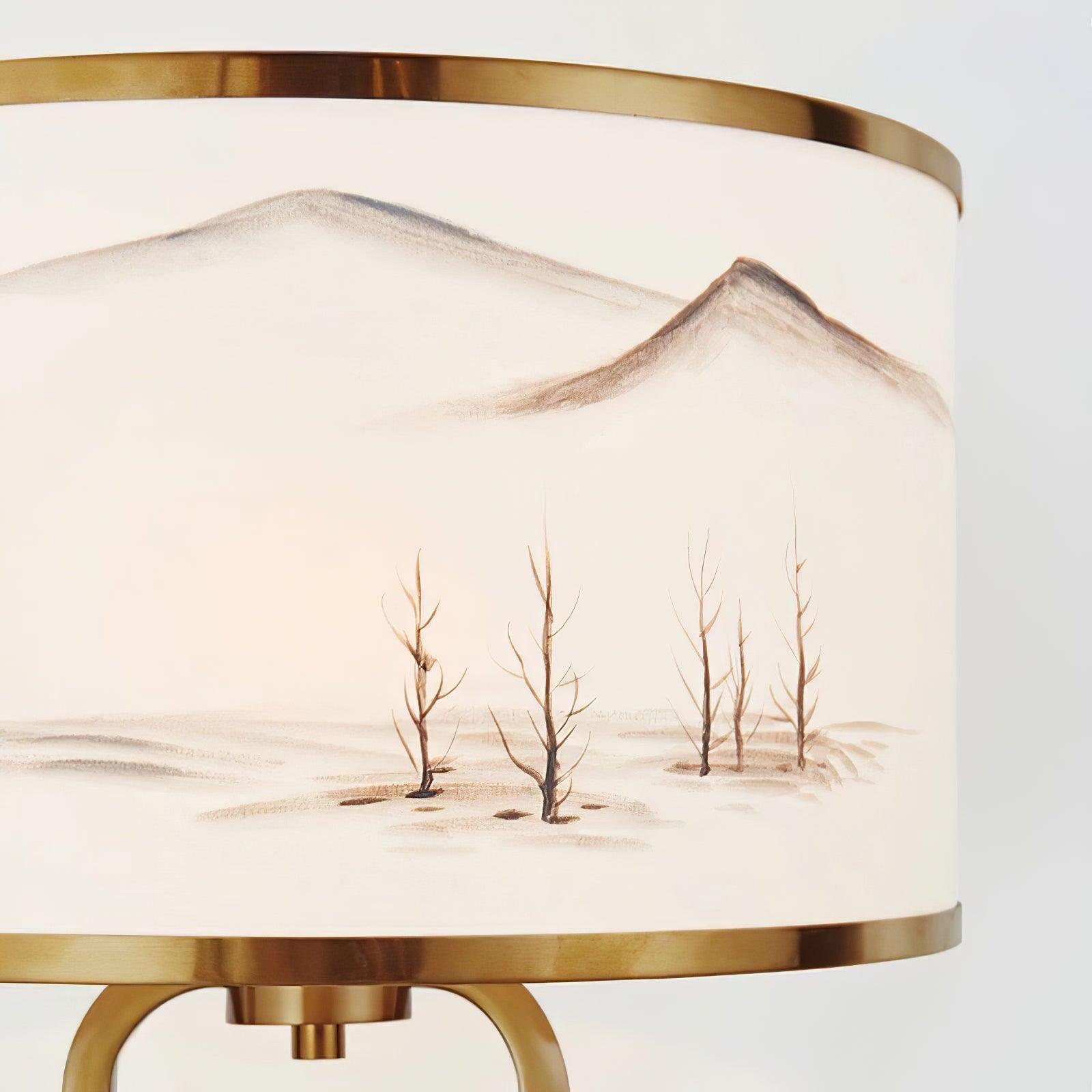 Landscape Painting Table Lamp - Blowlighting