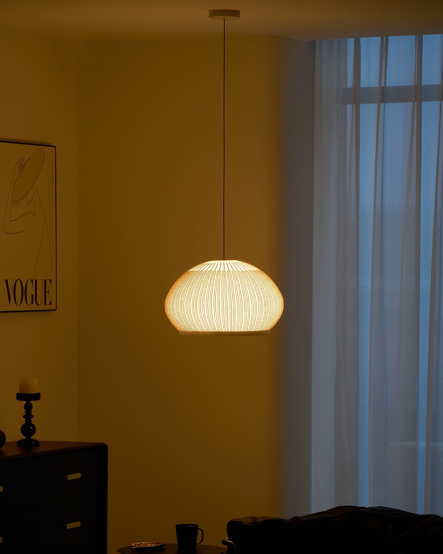 Lantern Knit Pendant Lamp - Blowlighting