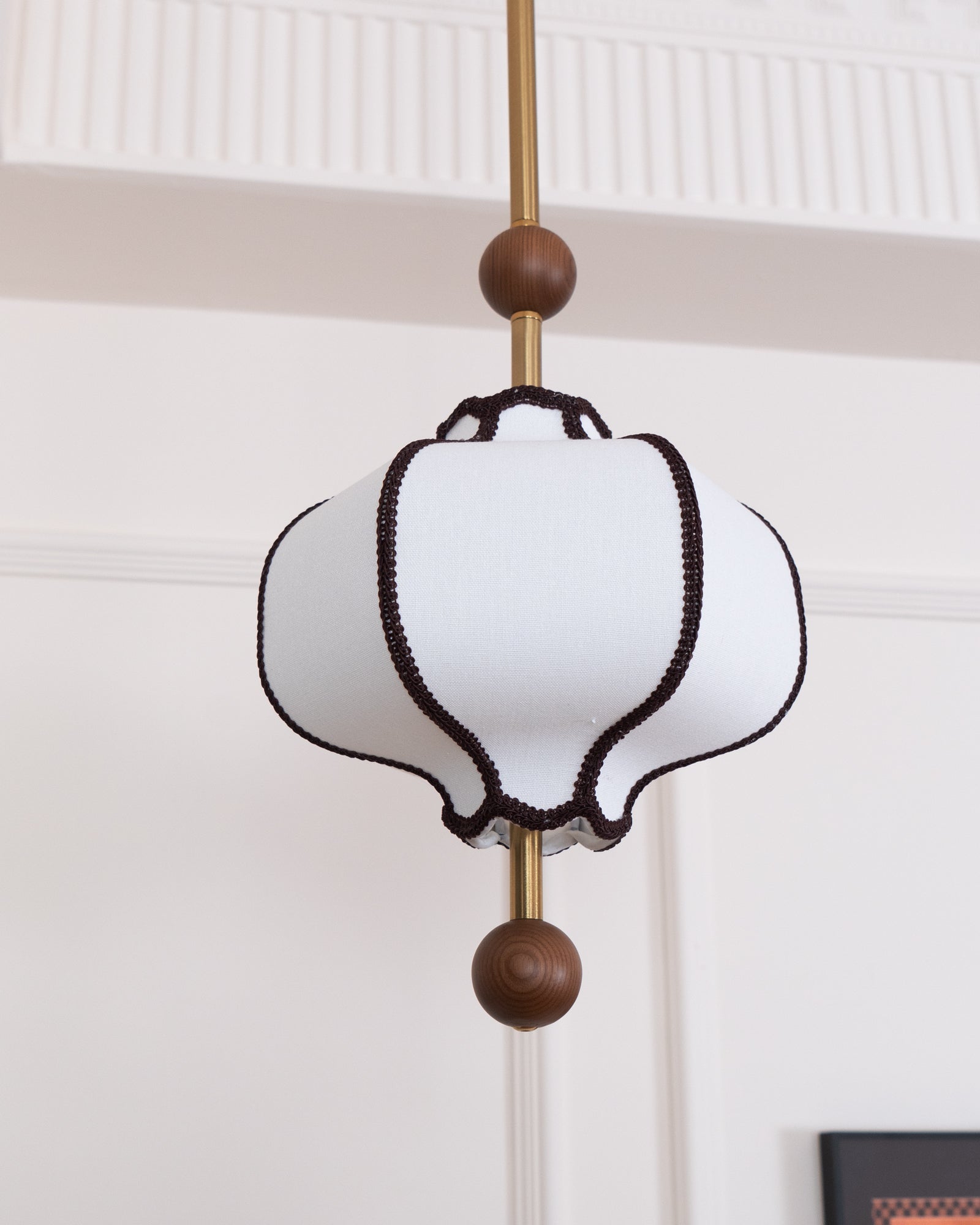 Lantern Fabric Pendant Light - Blowlighting