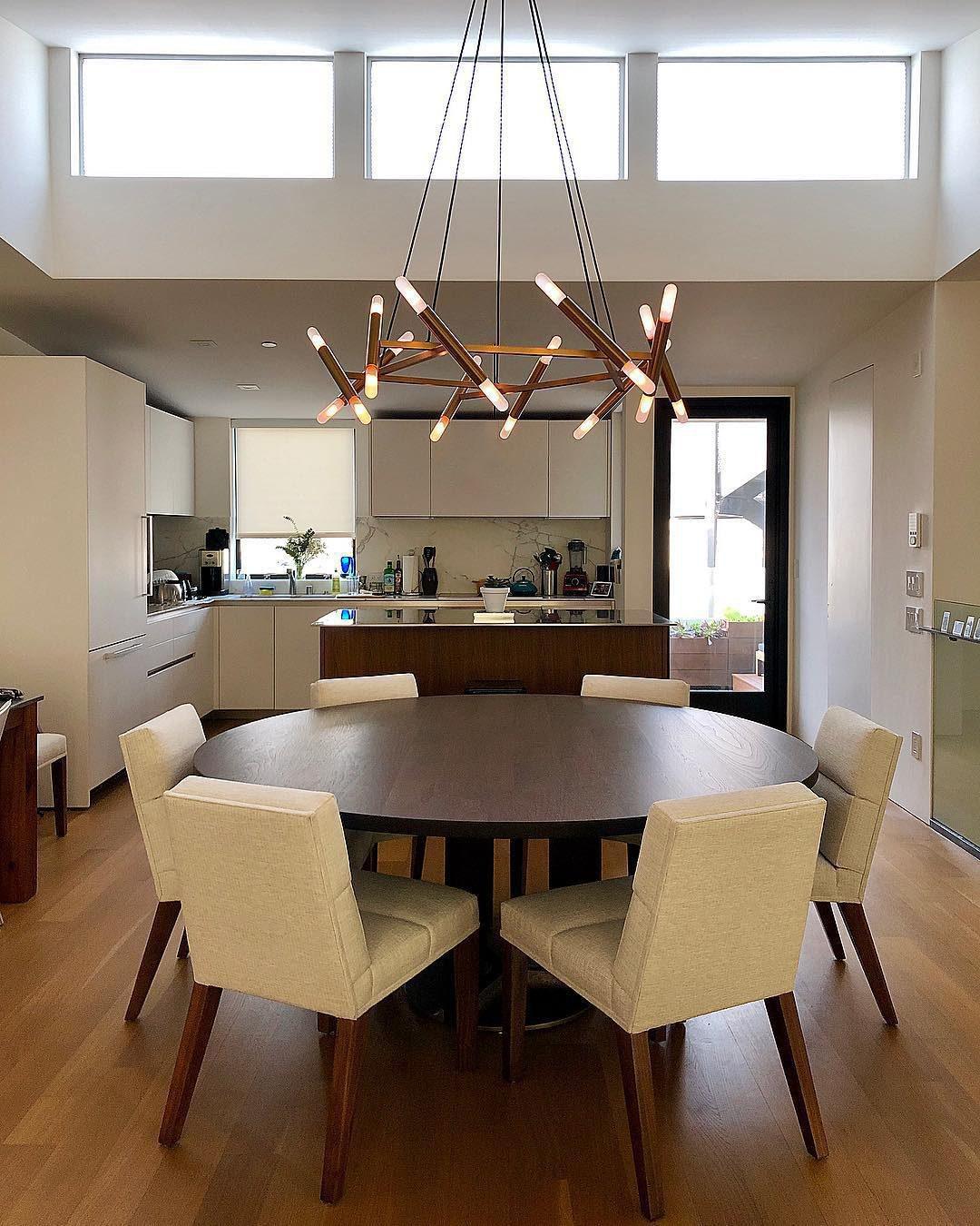 Astra Modern Brass Chandelier - Blowlighting