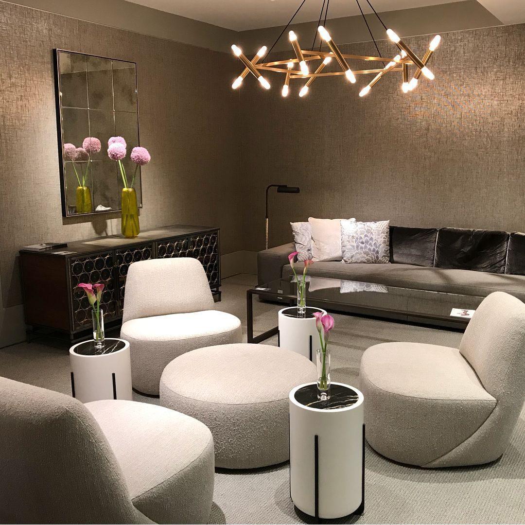 Astra Modern Brass Chandelier - Blowlighting