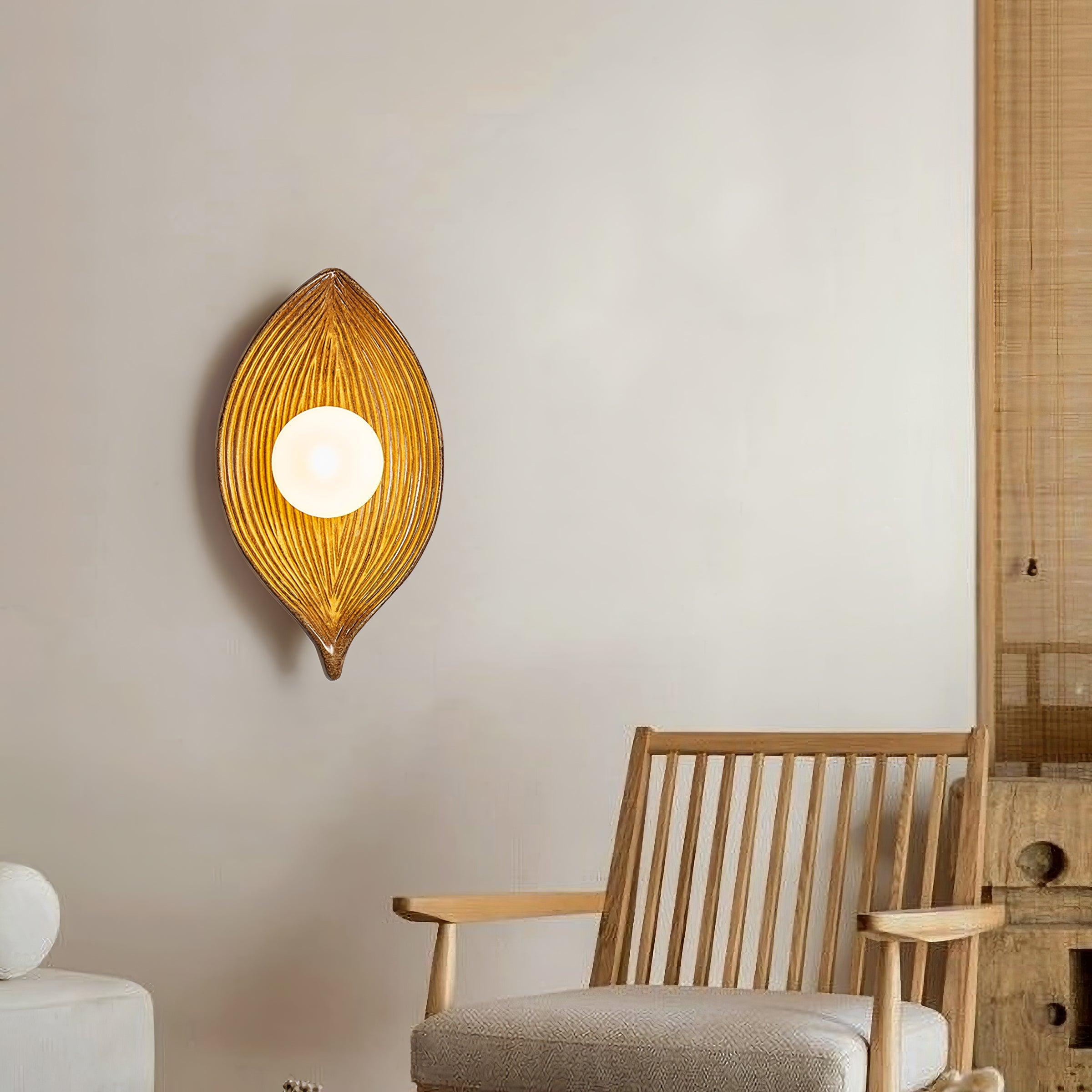 Leaf Canoe Wall Sconce - Blowlighting
