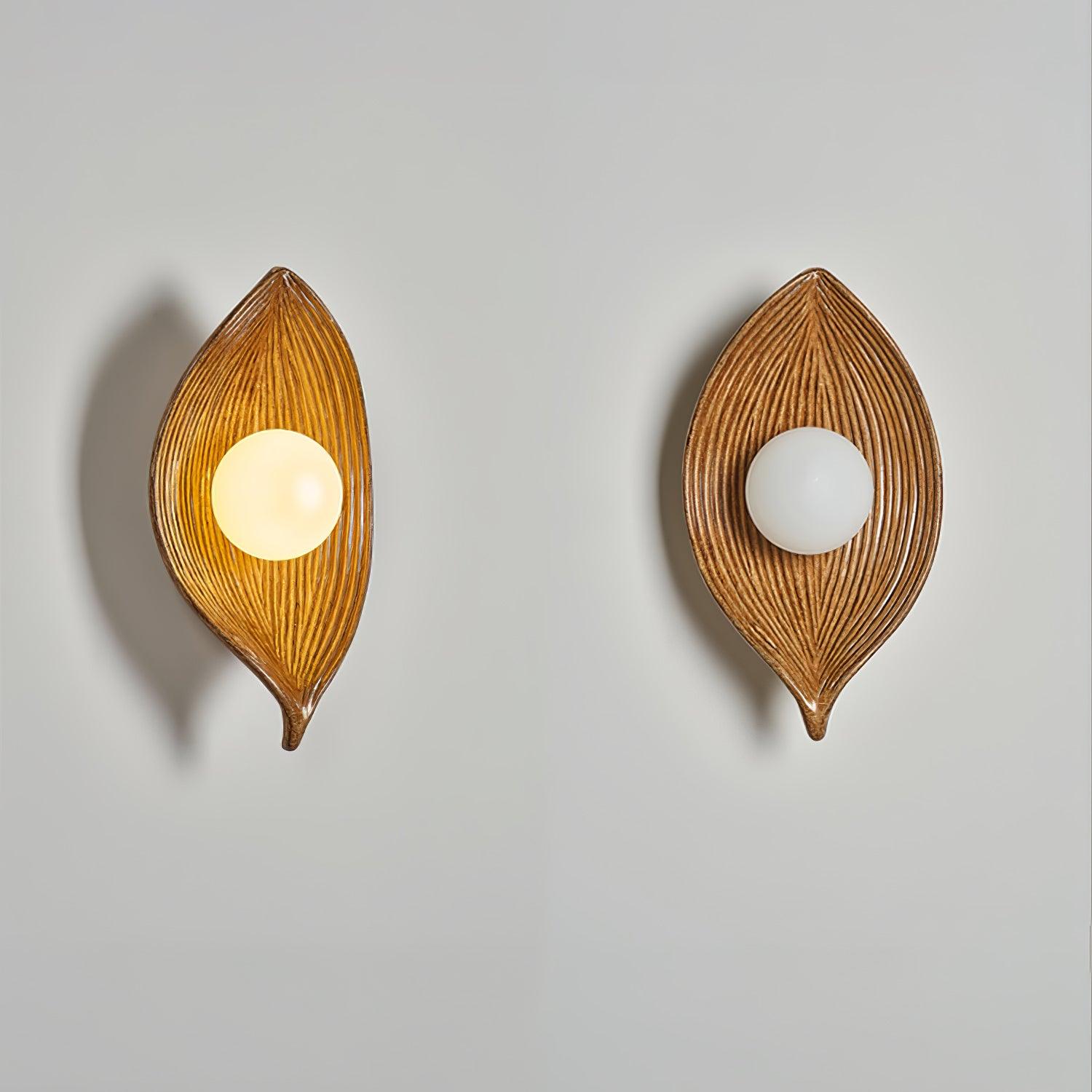 Leaf Canoe Wall Sconce - Blowlighting