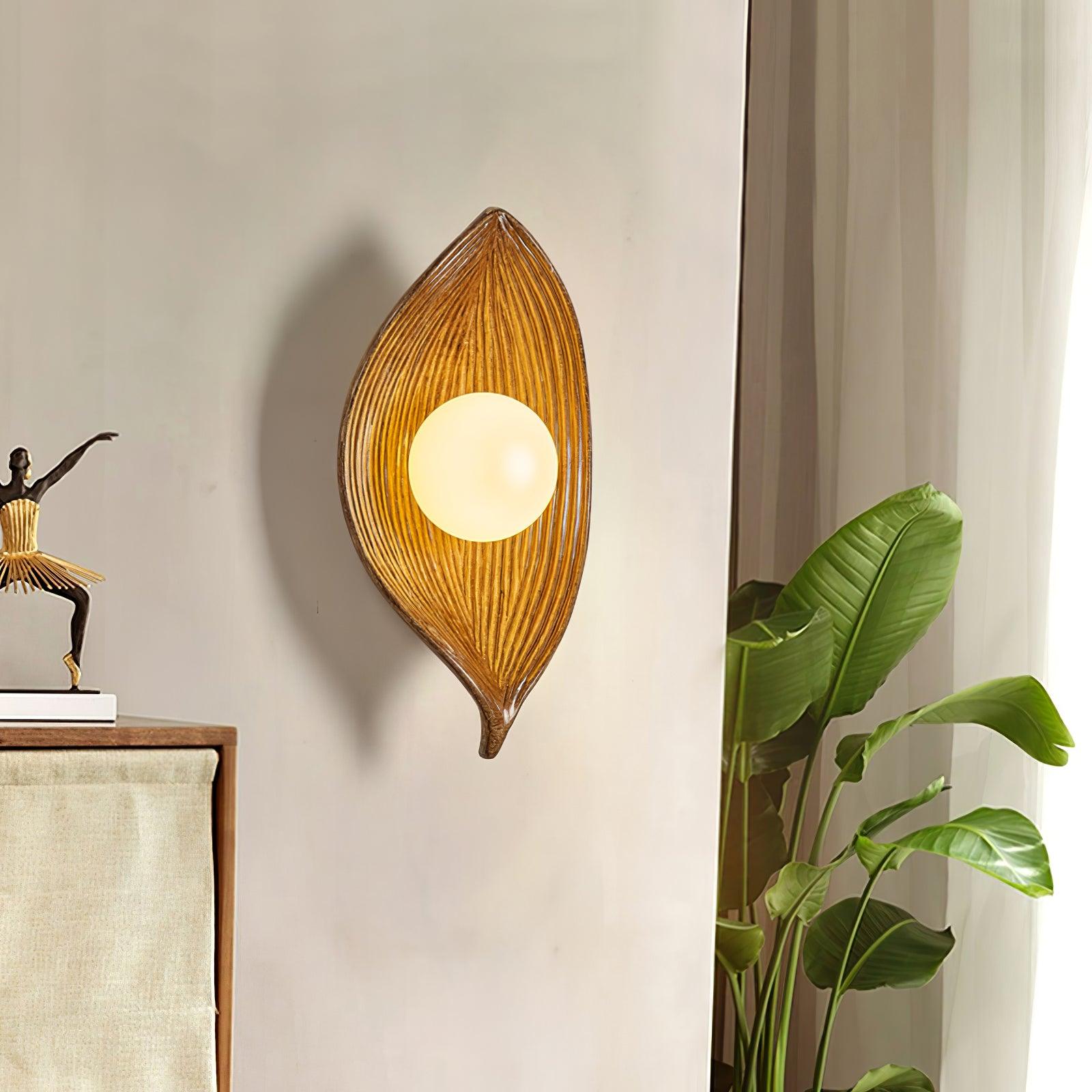 Leaf Canoe Wall Sconce - Blowlighting