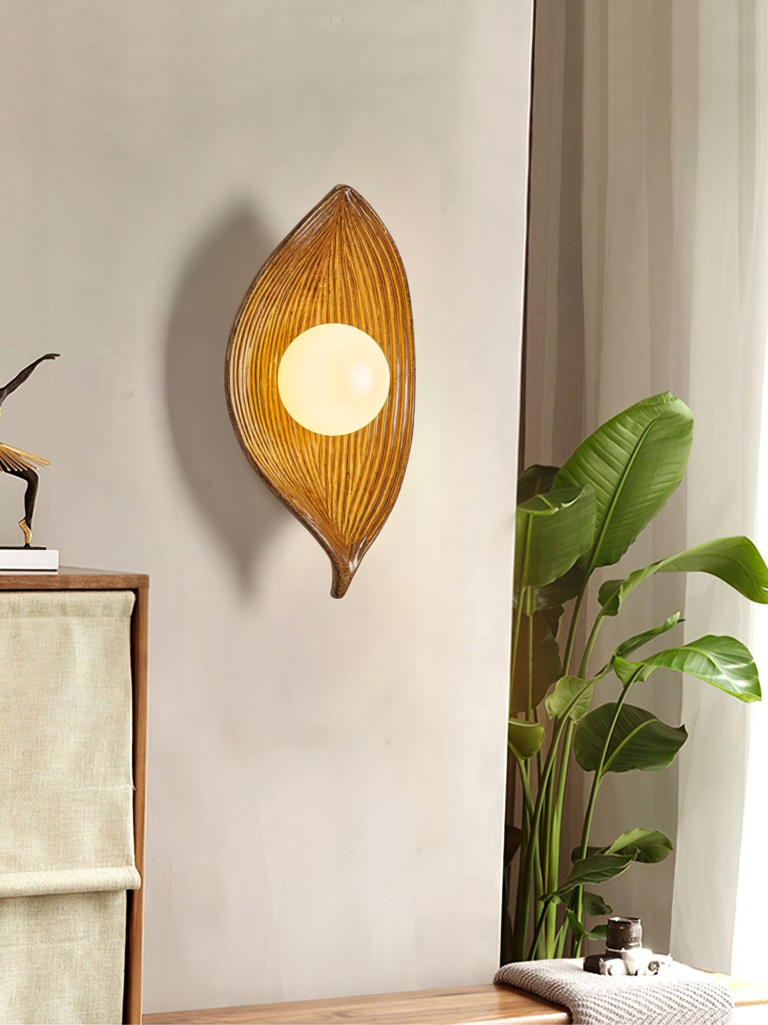 Leaf Canoe Wall Sconce - Blowlighting