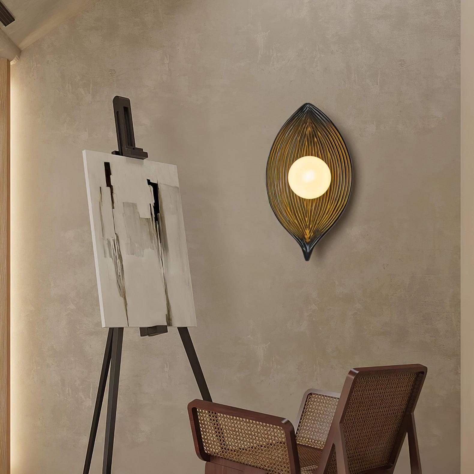 Leaf Canoe Wall Sconce - Blowlighting