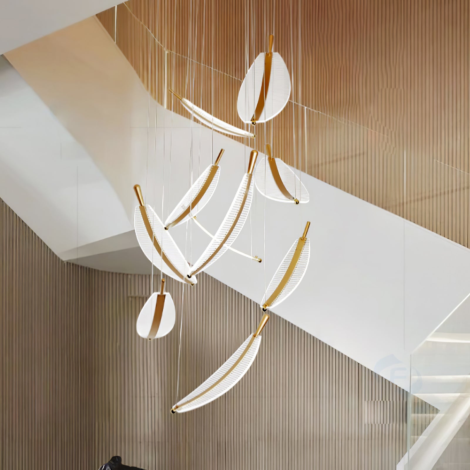 Leaf LED Chandelier - Blowlighting