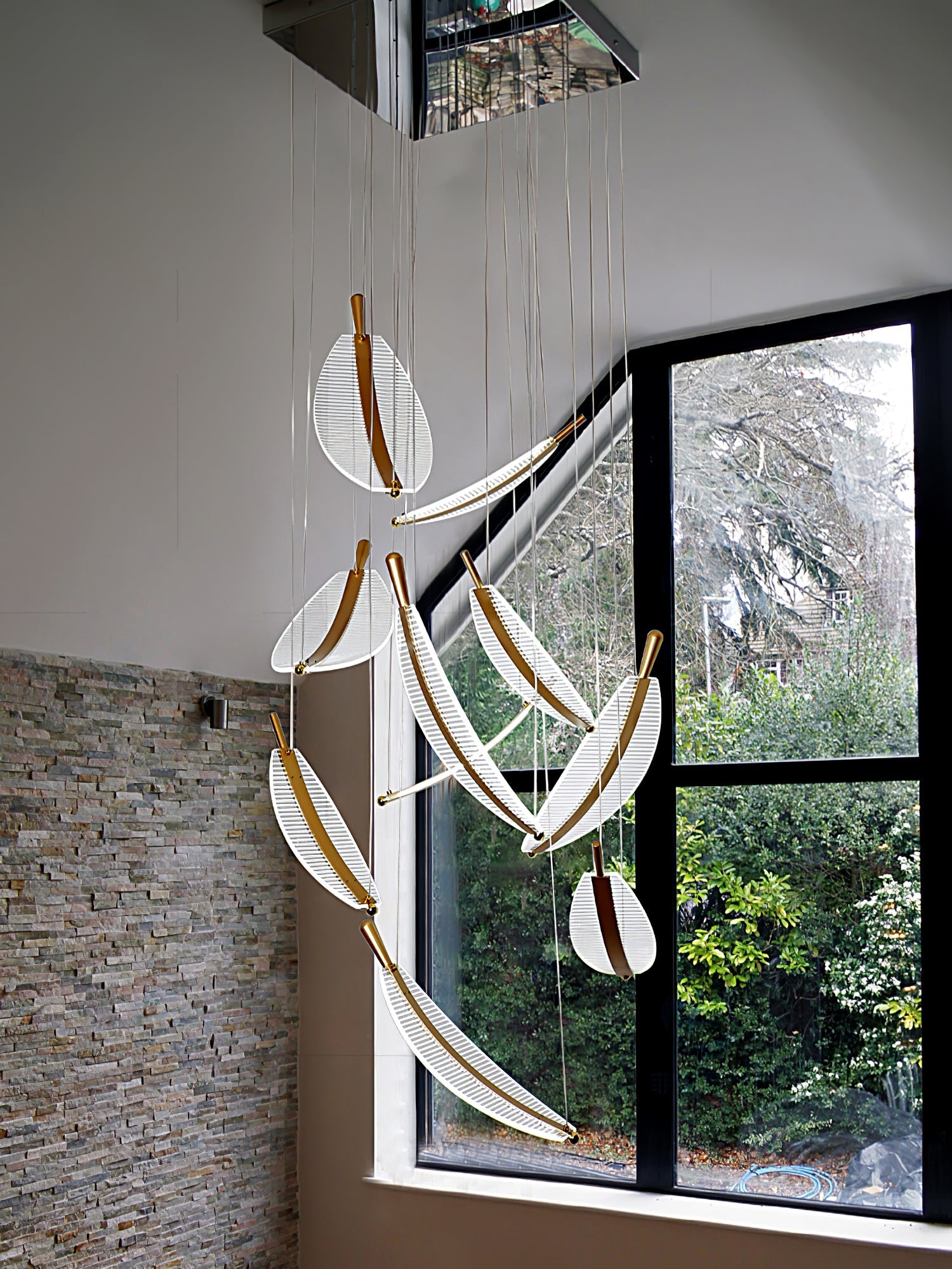 Leaf LED Chandelier - Blowlighting