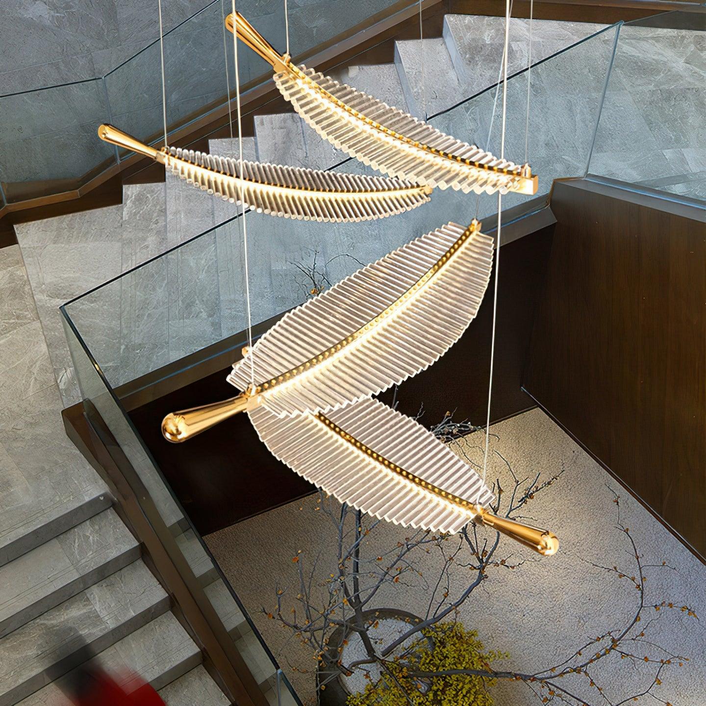 Leaf LED Chandelier - Blowlighting