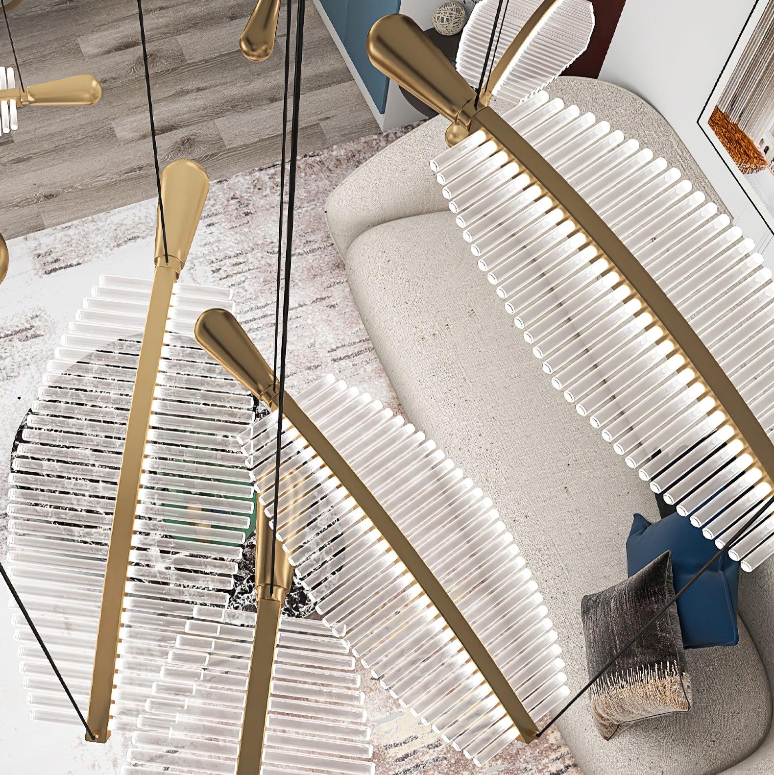 Leaf LED Chandelier - Blowlighting