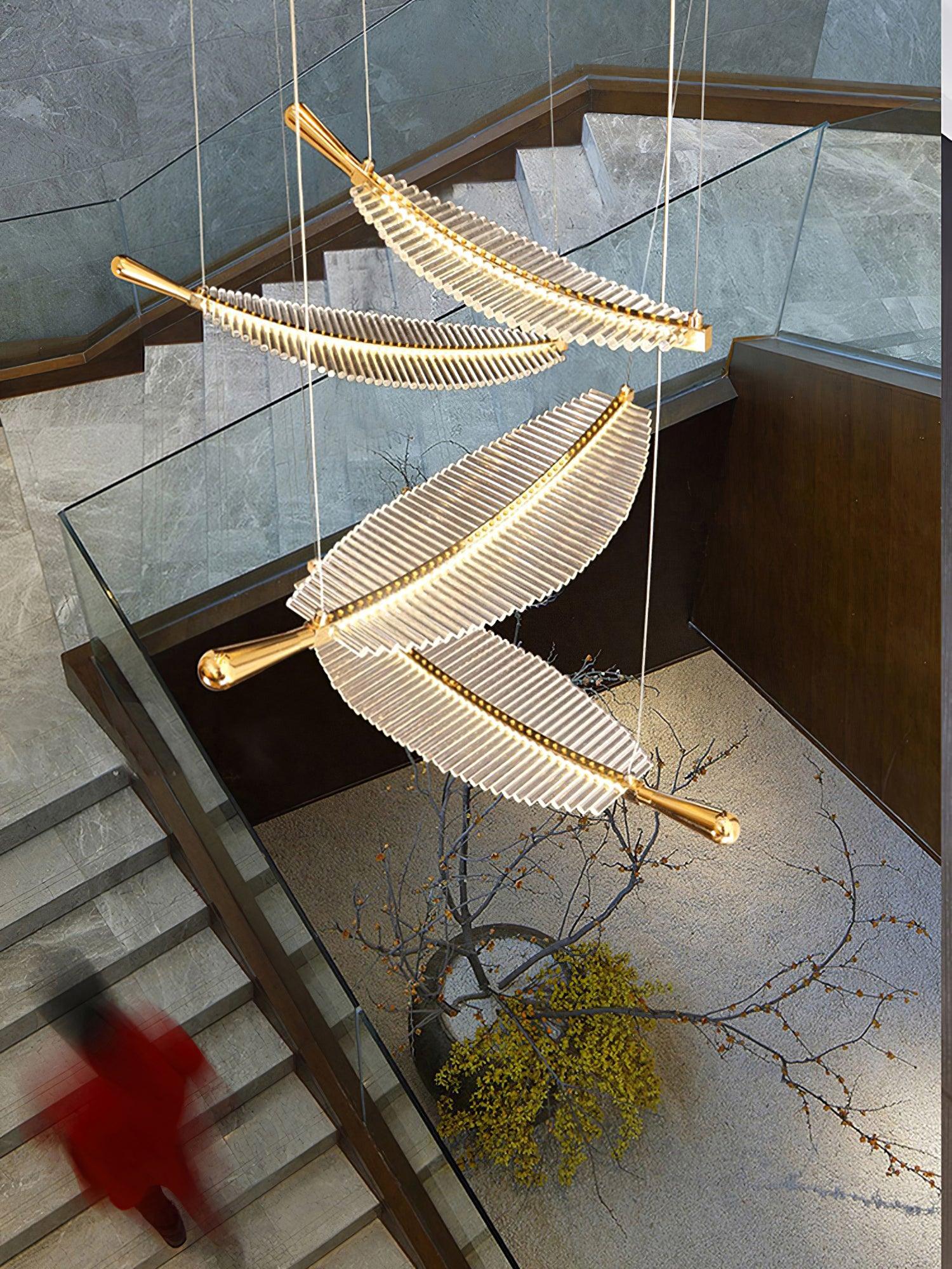 Leaf LED Chandelier - Blowlighting