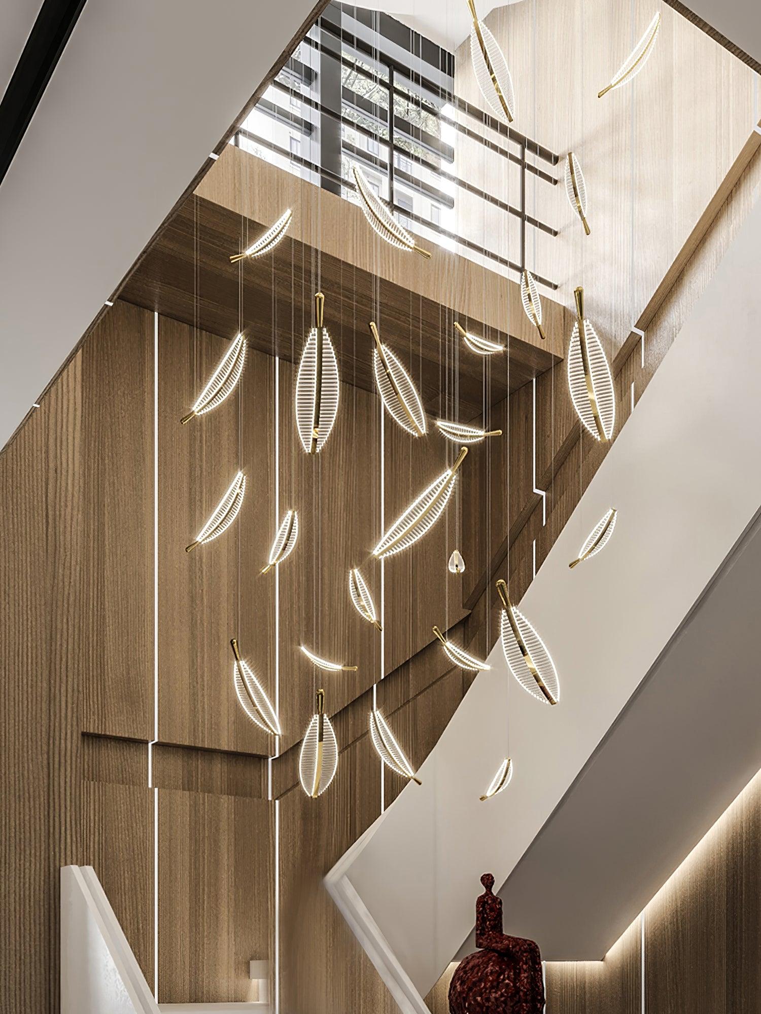 Leaf LED Chandelier - Blowlighting