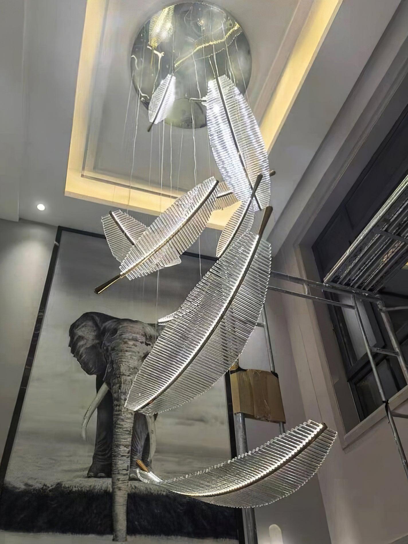 Leaf LED Chandelier - Blowlighting