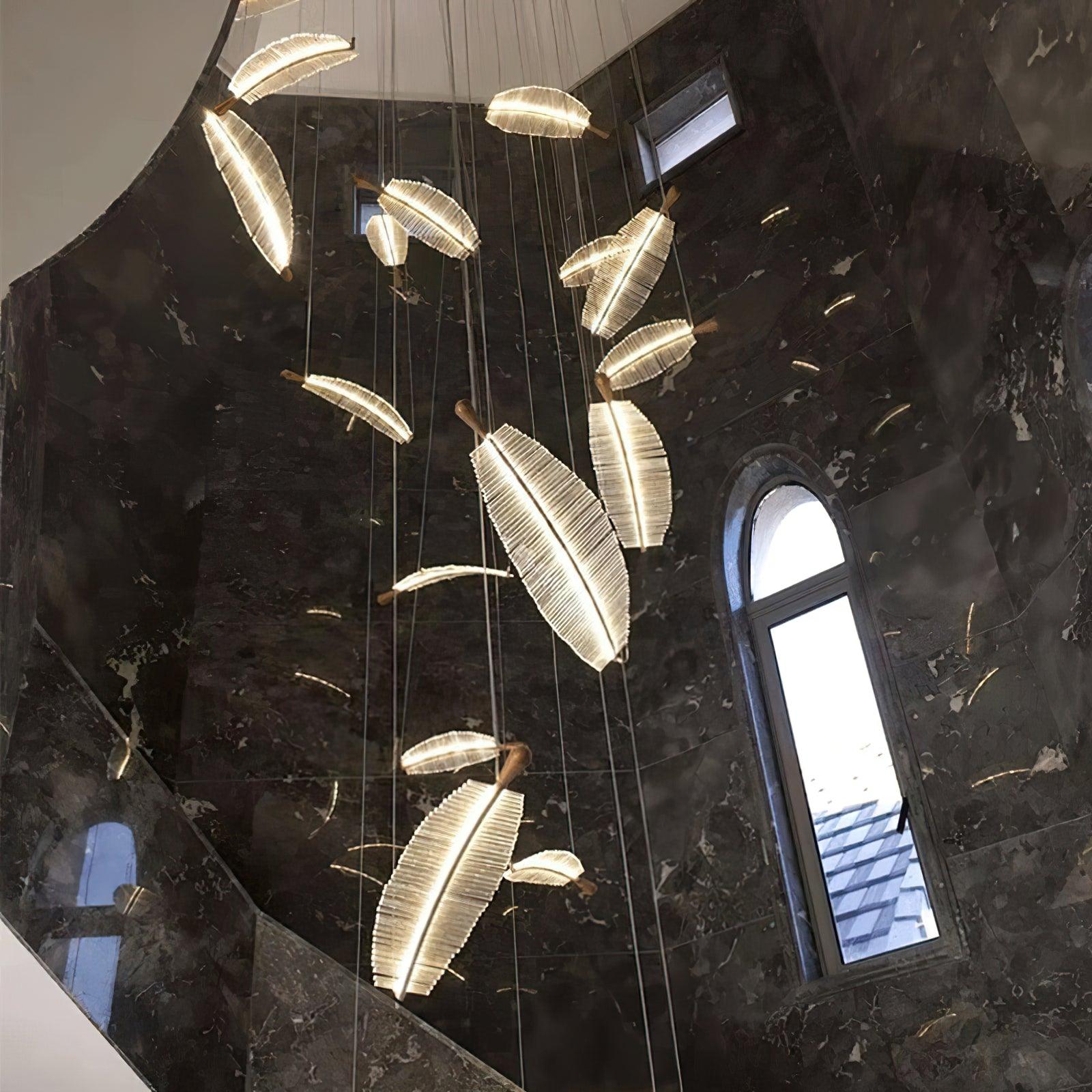 Leaf LED Chandelier - Blowlighting