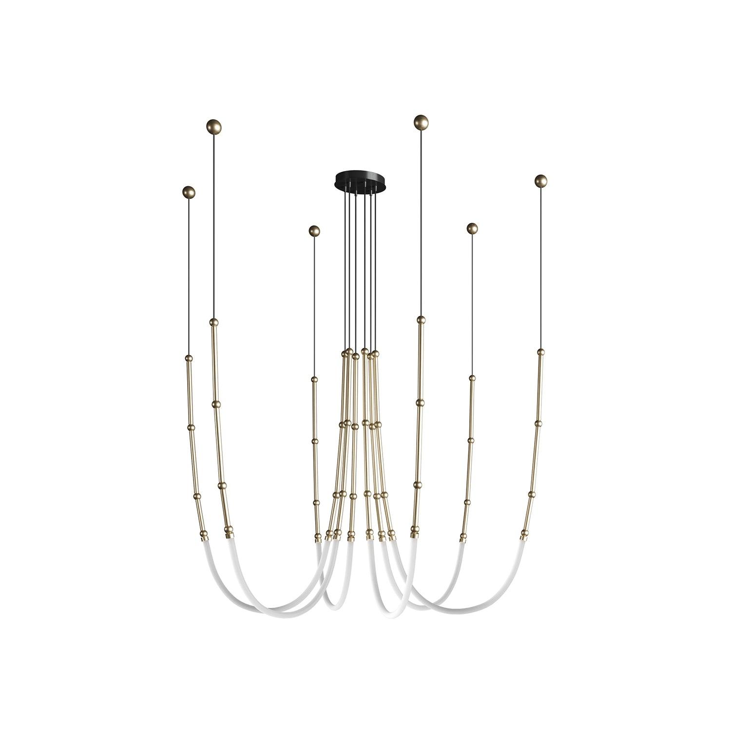 Leda Chandelier - Blowlighting