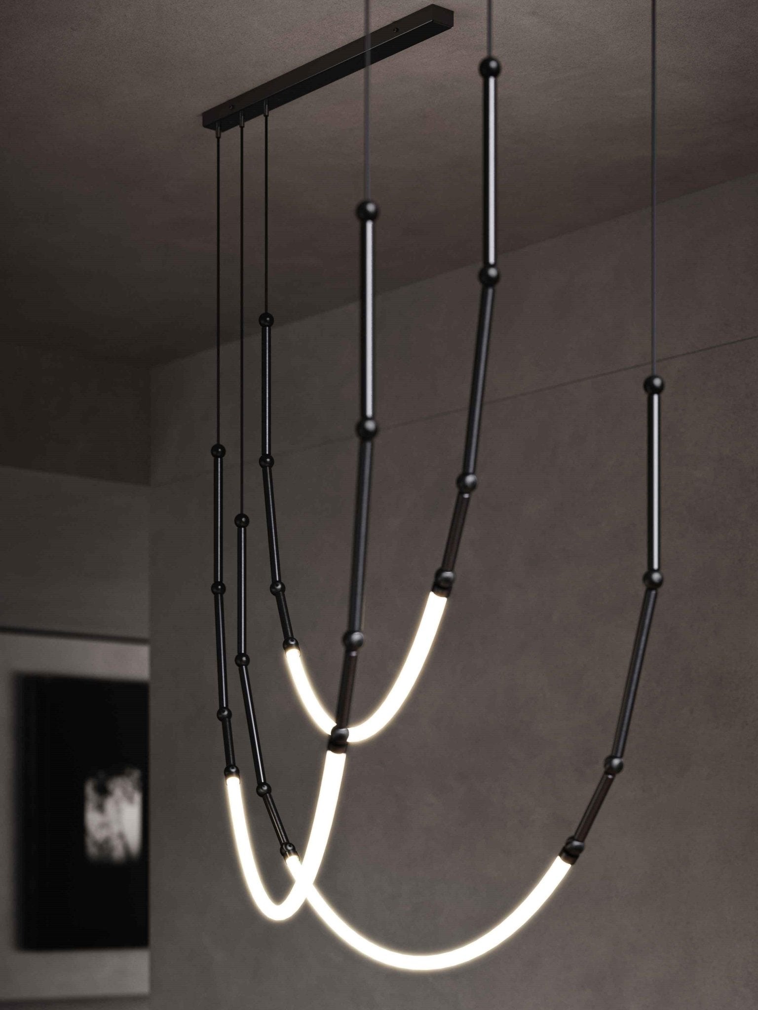 Leda Chandelier - Blowlighting