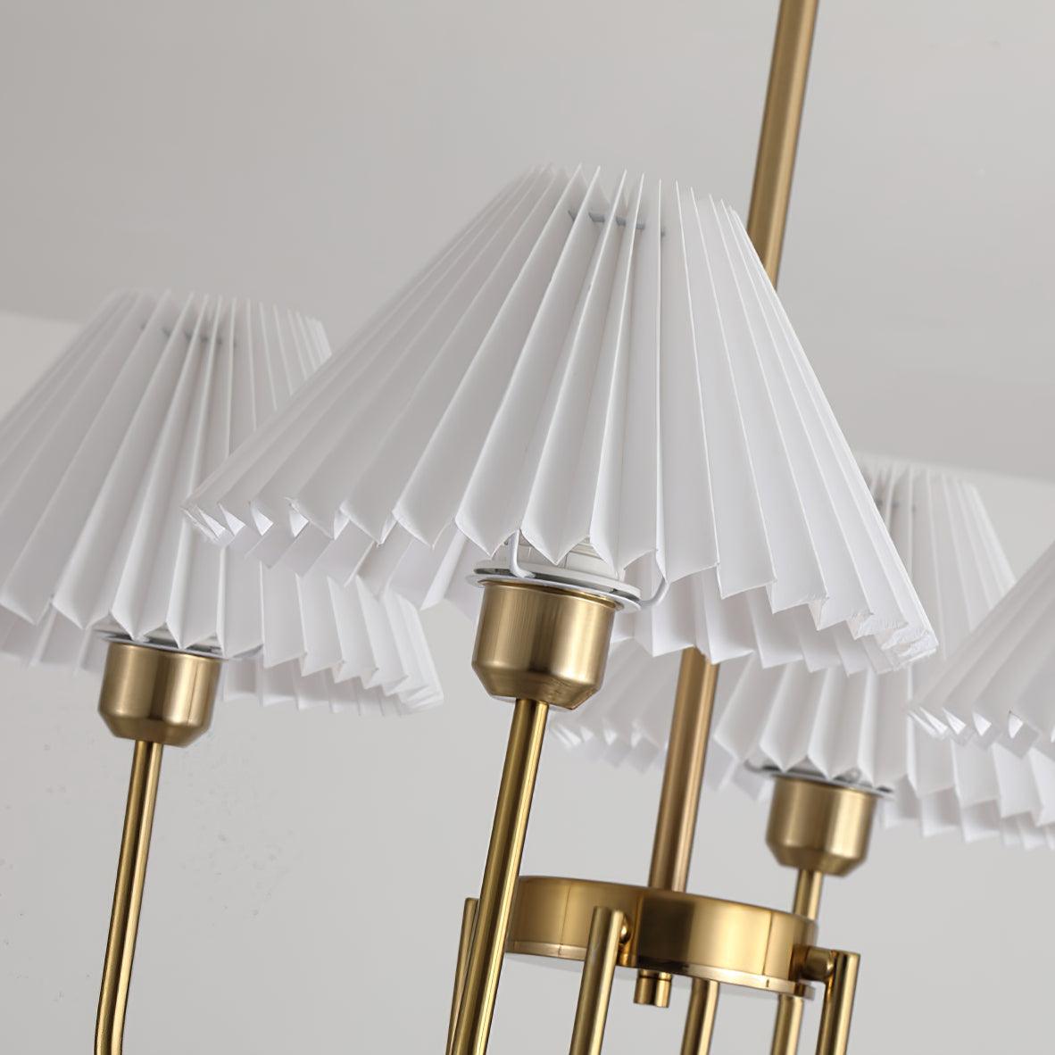 Lenore Pleated Chandelier - Blowlighting