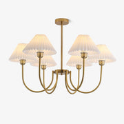 Lenore Pleated Chandelier - Blowlighting