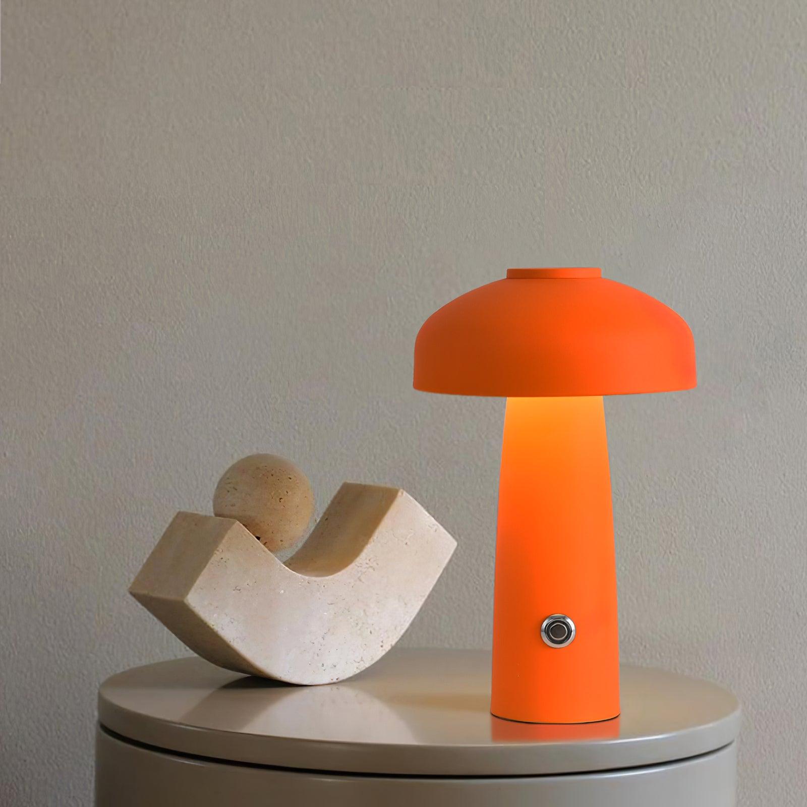 Leon Mushroom Built-in Battery Table Lamp - Blowlighting
