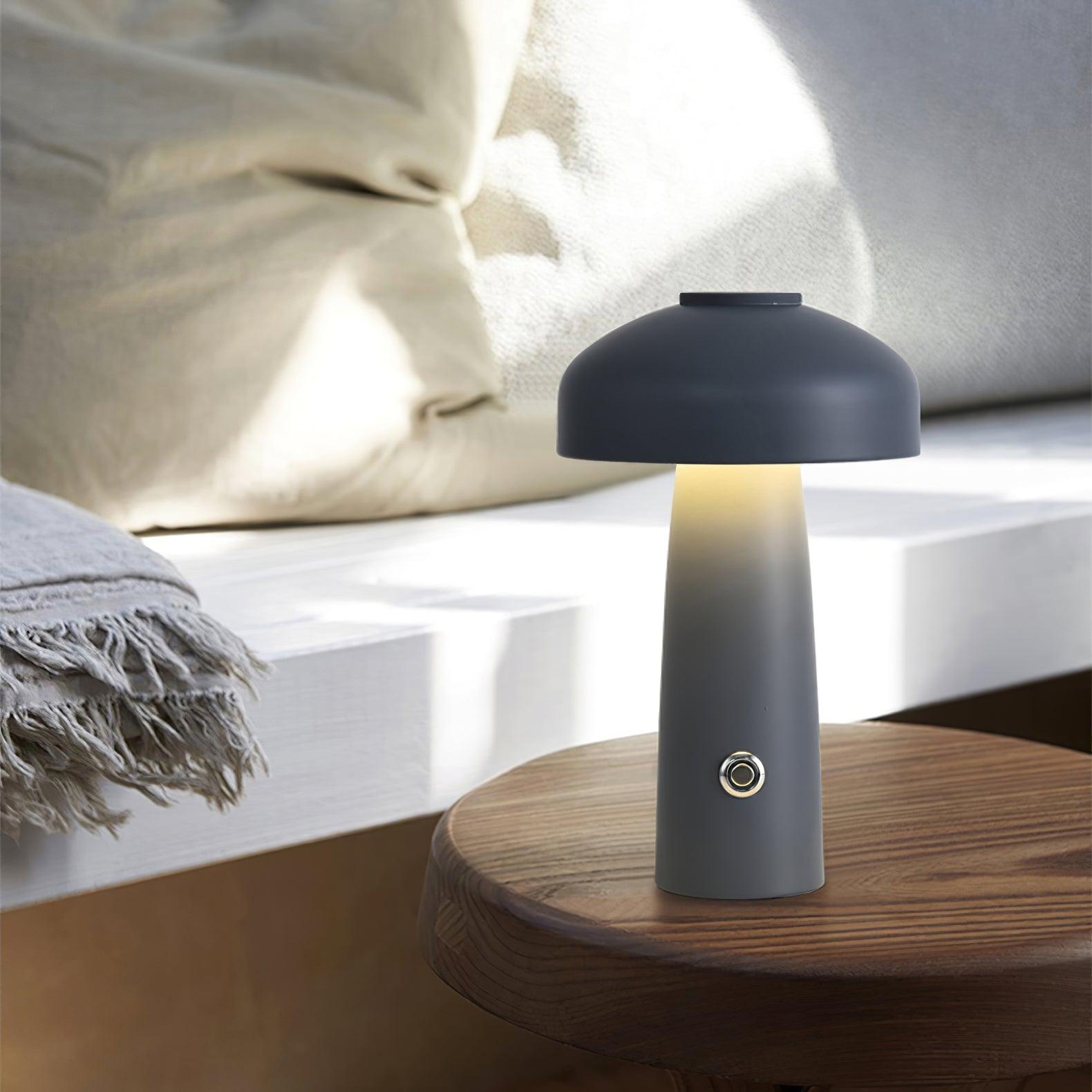 Leon Mushroom Built-in Battery Table Lamp - Blowlighting