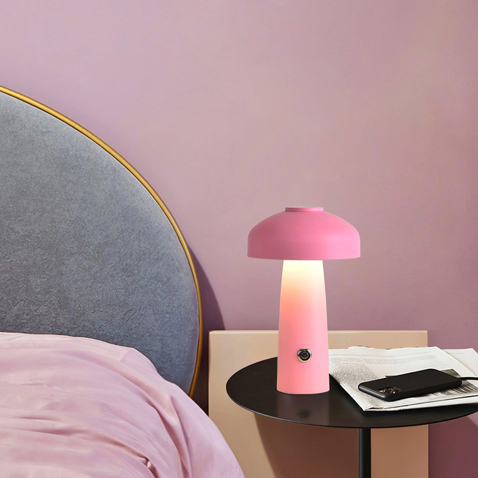 Leon Mushroom Built-in Battery Table Lamp - Blowlighting