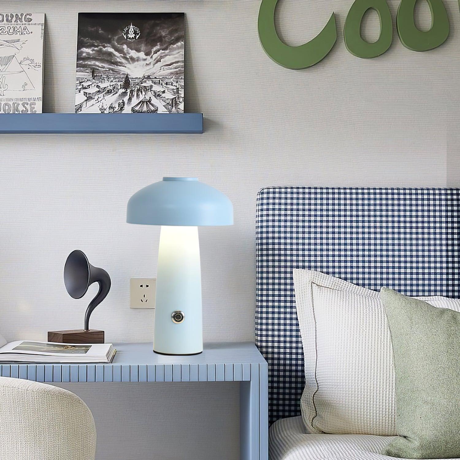 Leon Mushroom Built-in Battery Table Lamp - Blowlighting