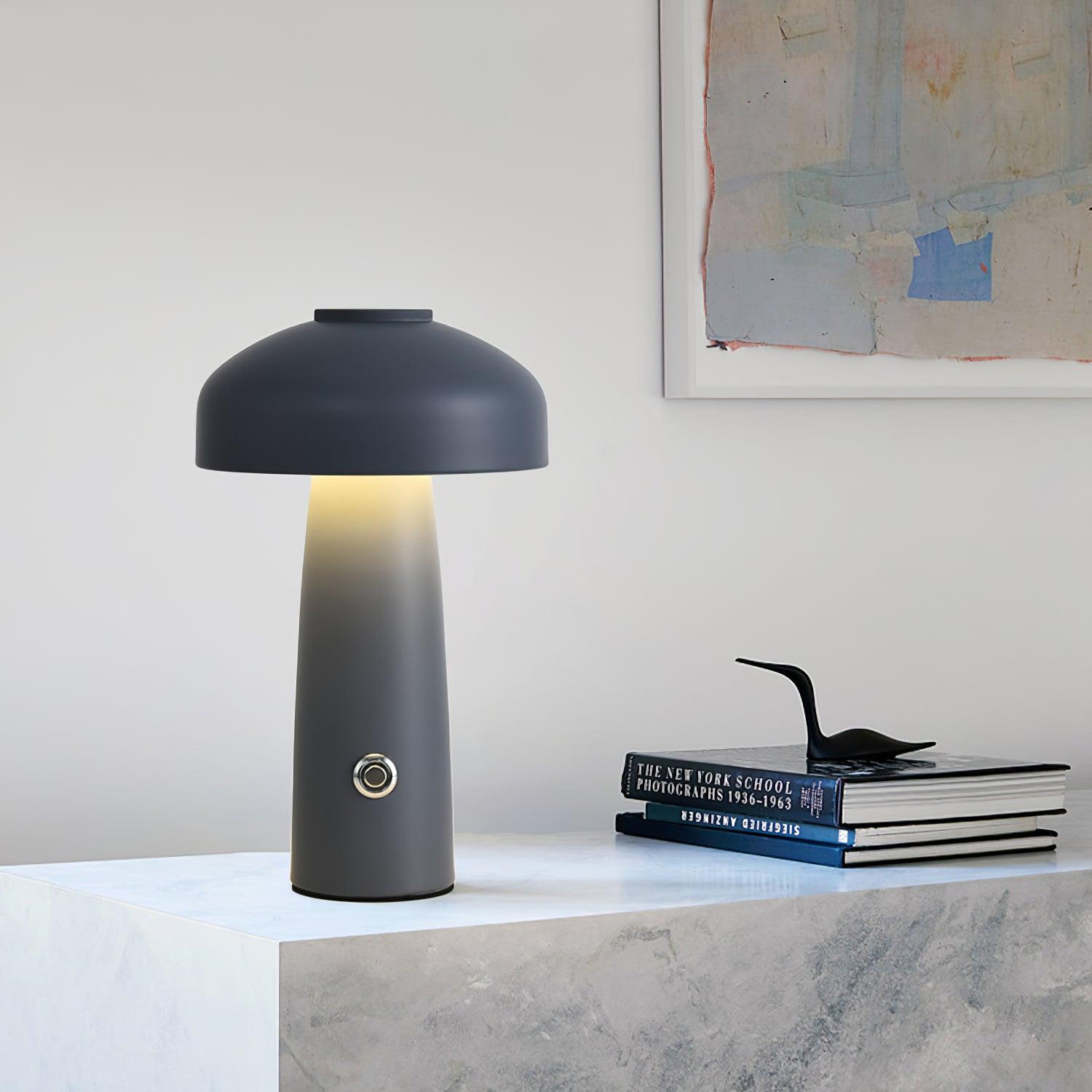 Leon Mushroom Built-in Battery Table Lamp - Blowlighting