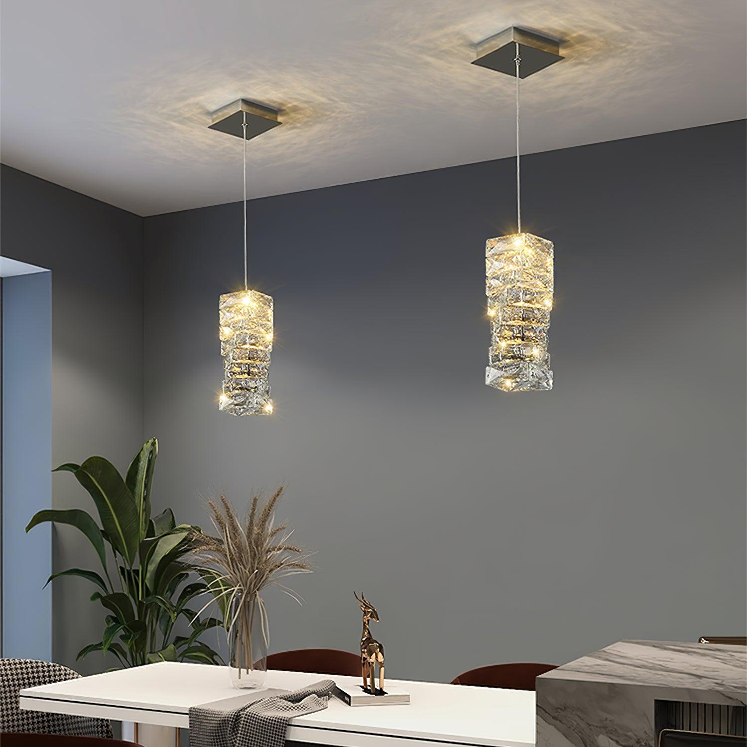 Leuchten Crystal Pendant Lamp - Blowlighting