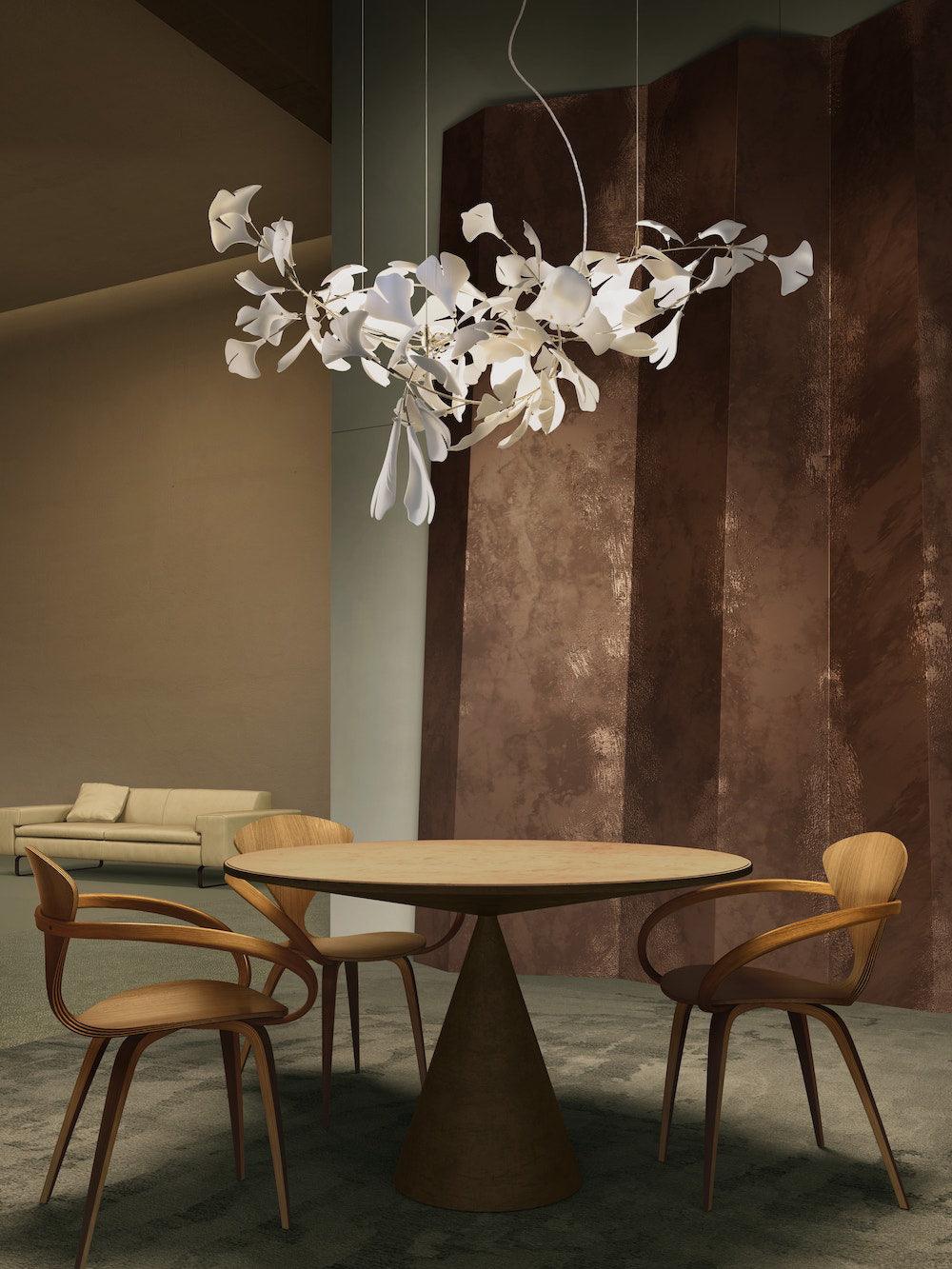 Gingko Chandelier G - Blowlighting