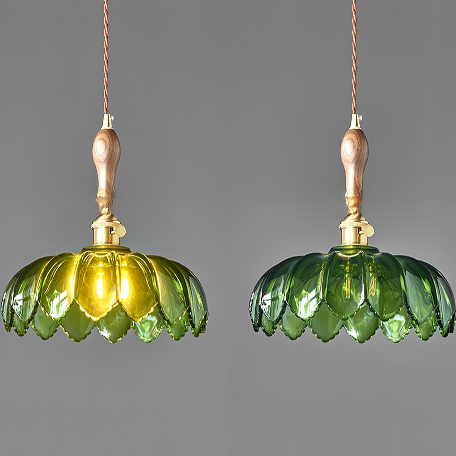 Lila Petal Pendant Lamp - Blowlighting