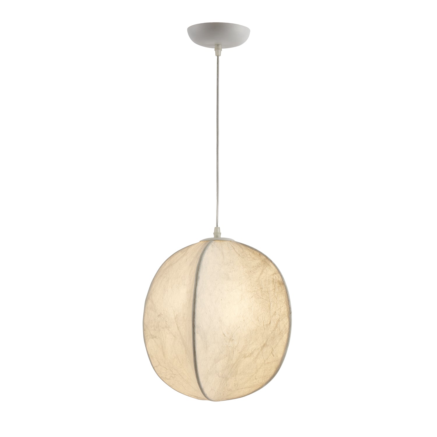 Cocoon Minimalist Silk Pendant Lamp - Blowlighting