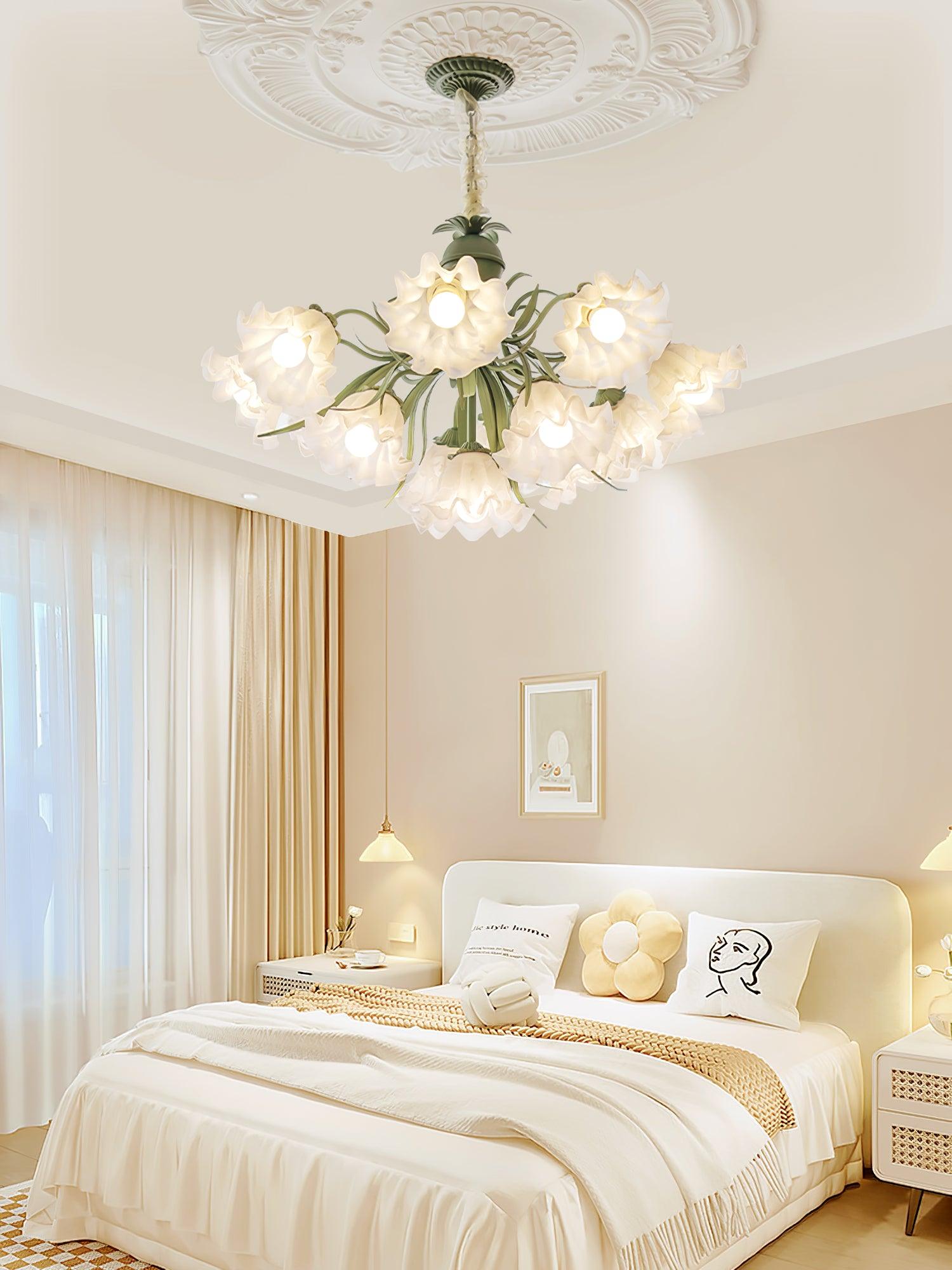 Lily of the Valley Flower Chandelier - Blowlighting