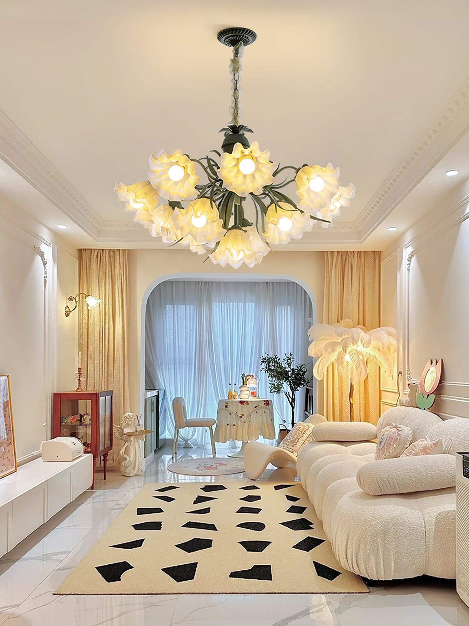 Lily of the Valley Flower Chandelier - Blowlighting