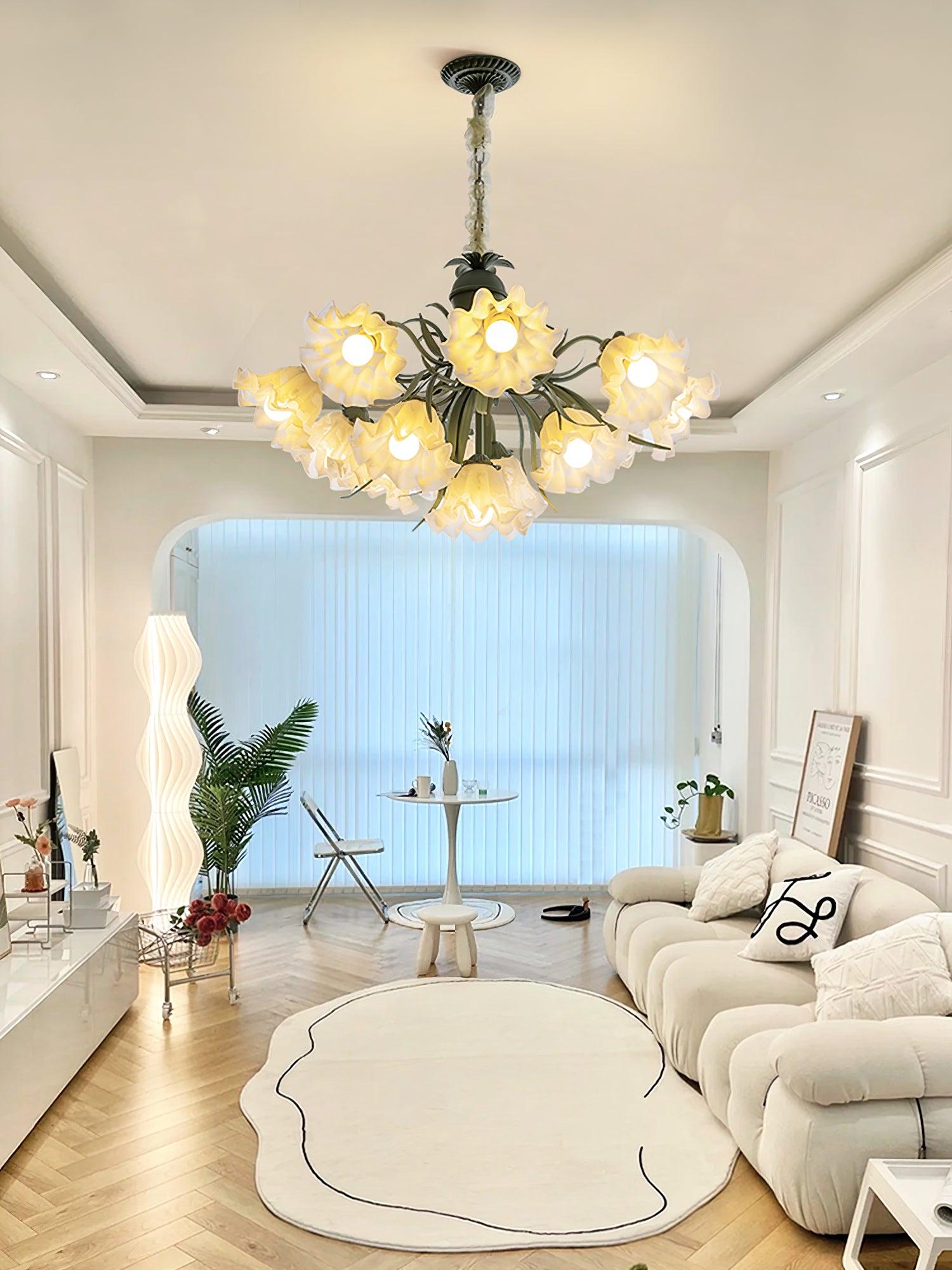 Lily of the Valley Flower Chandelier - Blowlighting
