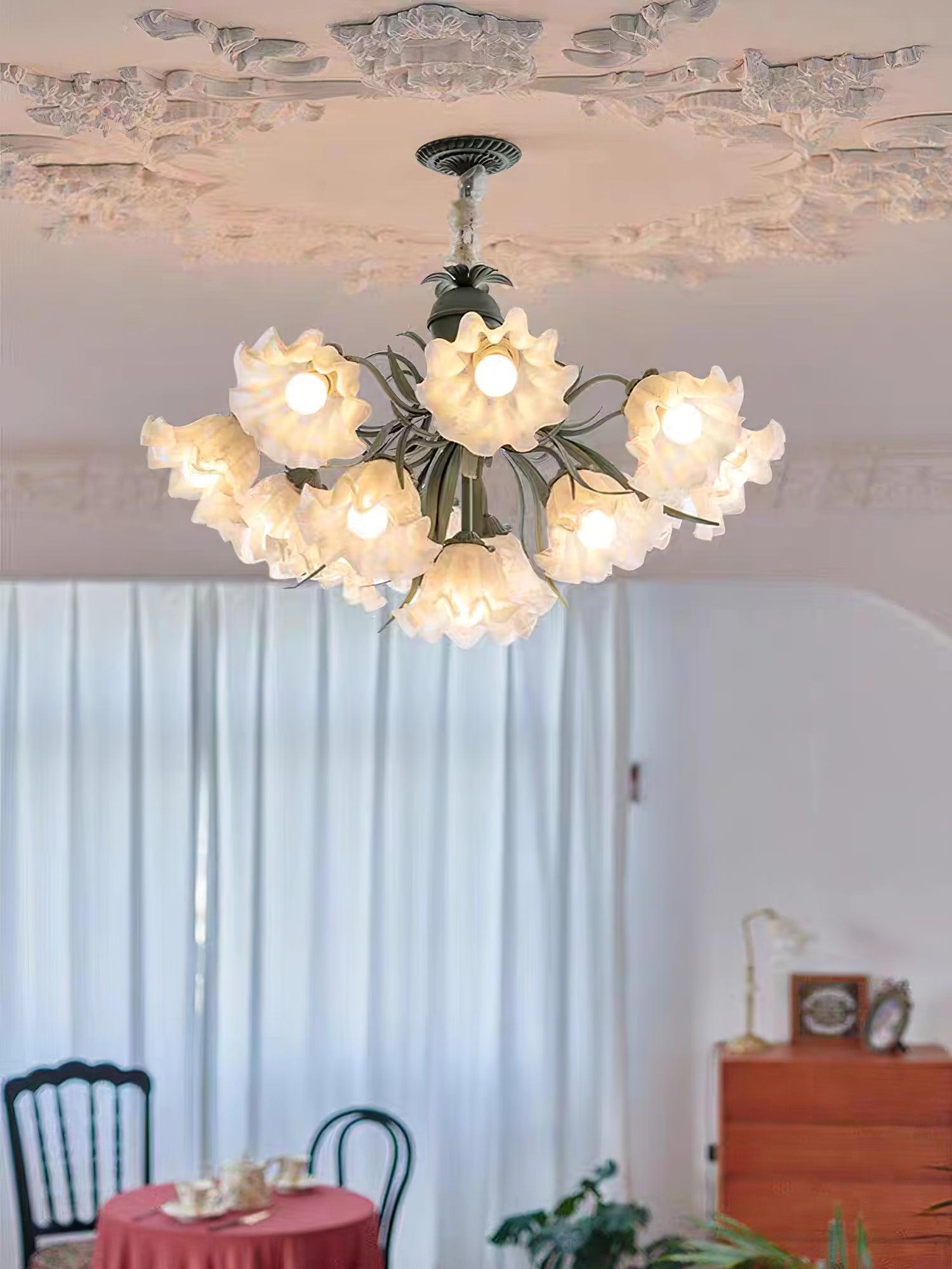 Lily of the Valley Flower Chandelier - Blowlighting