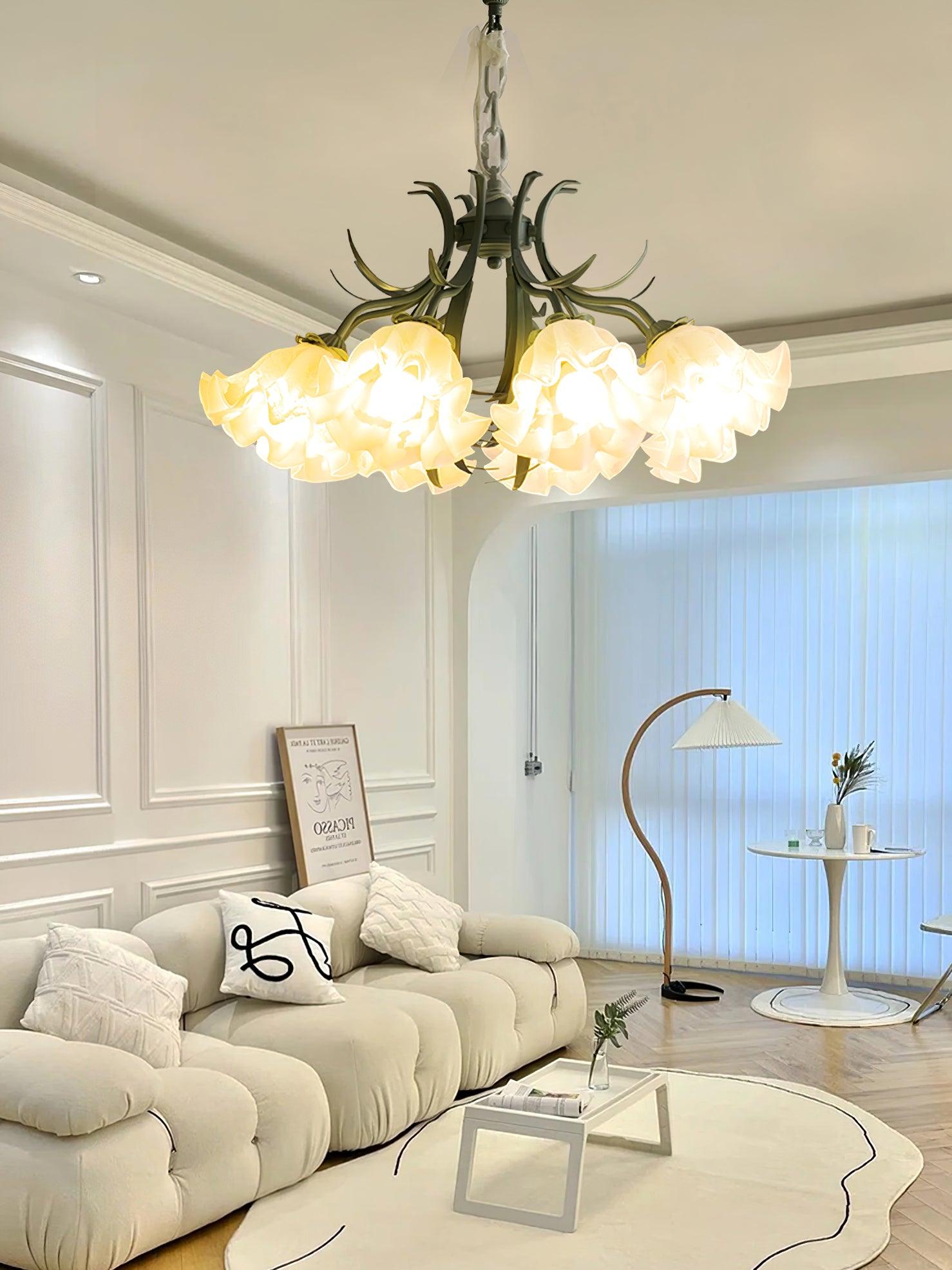 Lily of the Valley Flower Chandelier - Blowlighting